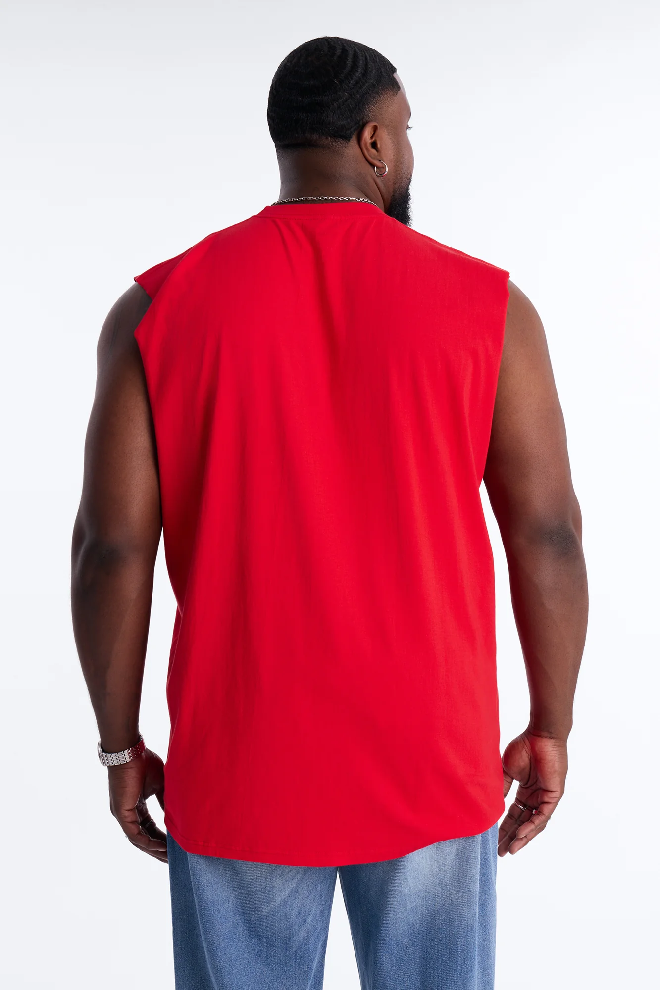 Osaka Japan Muscle Tee - Red - Image 8