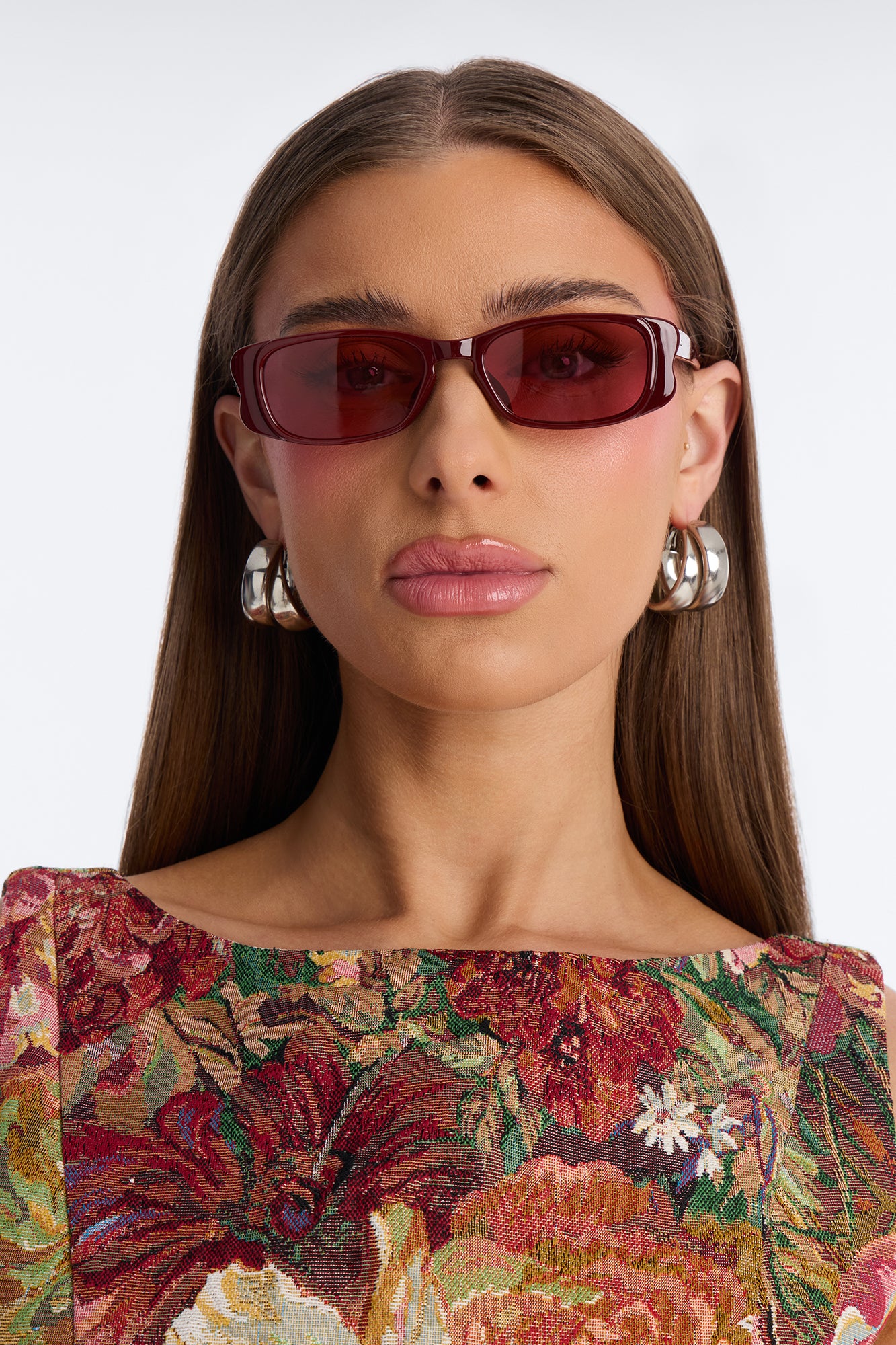 Our Song Sunglasses - Burgundy - Image 2