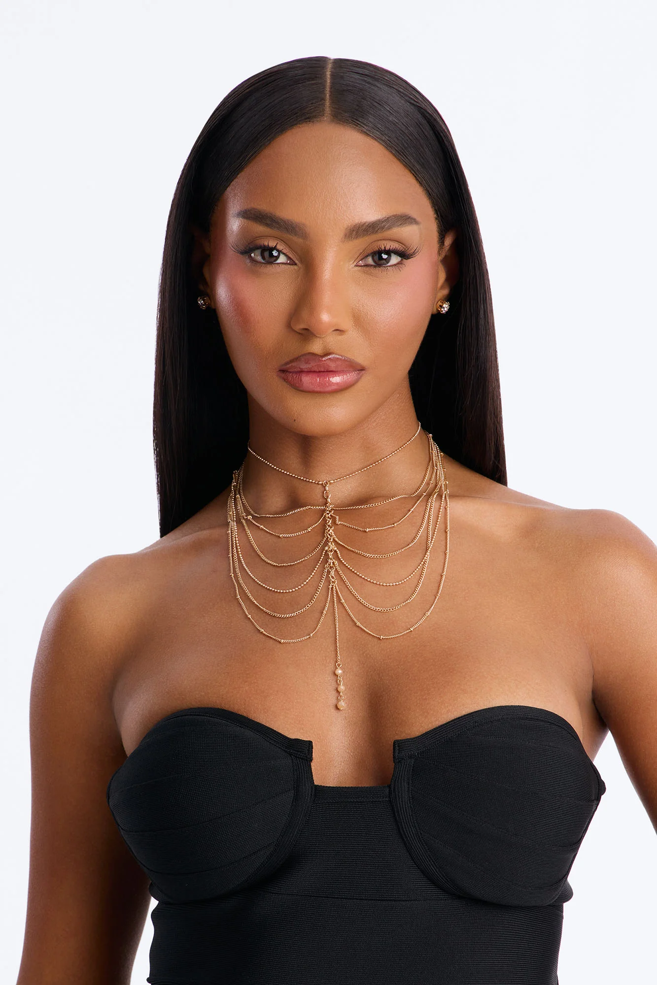 Overflowing Gratitude Choker - Gold - Image 2