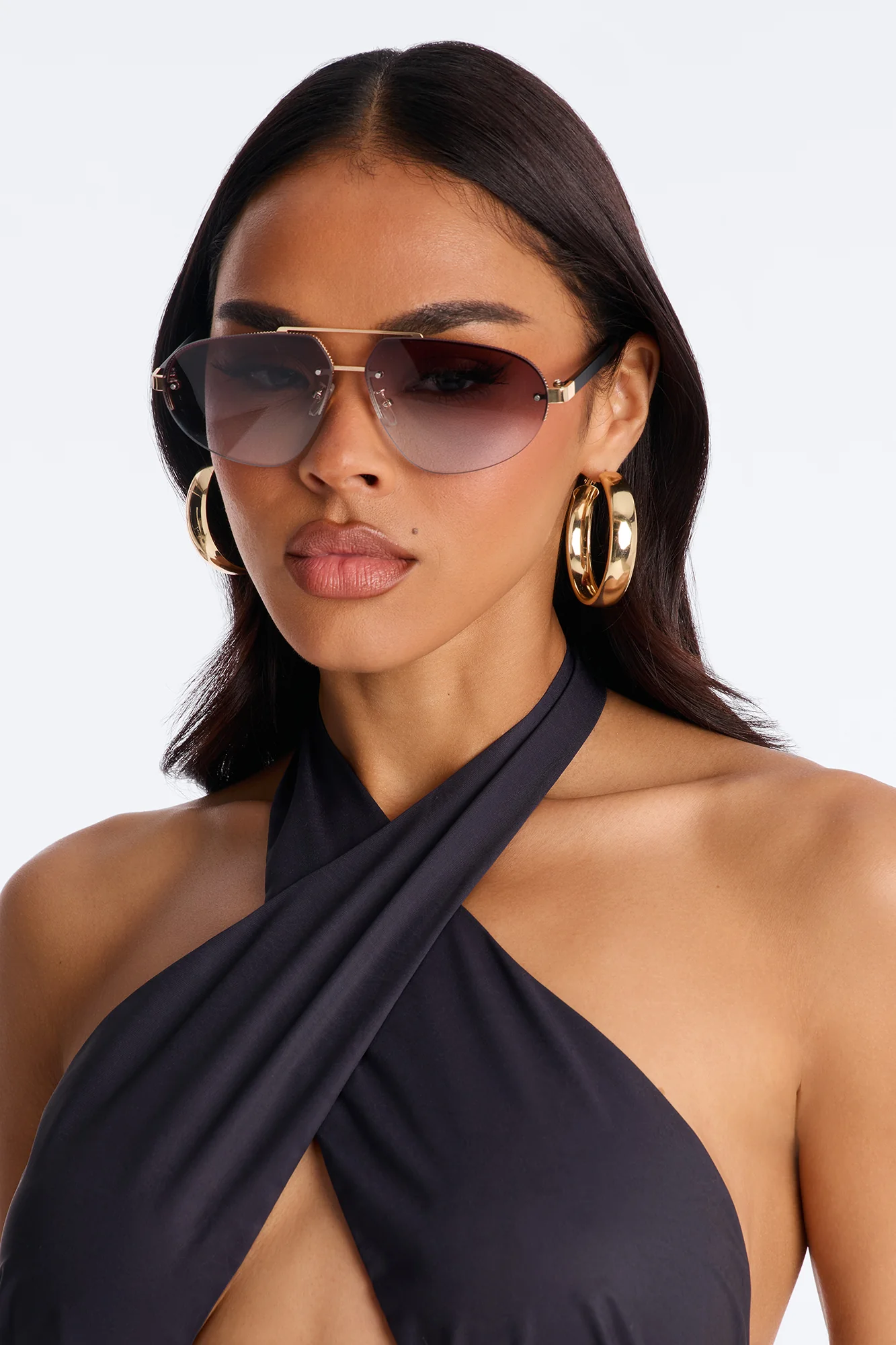 Oversea Aviator Sunglasses - Blue/combo