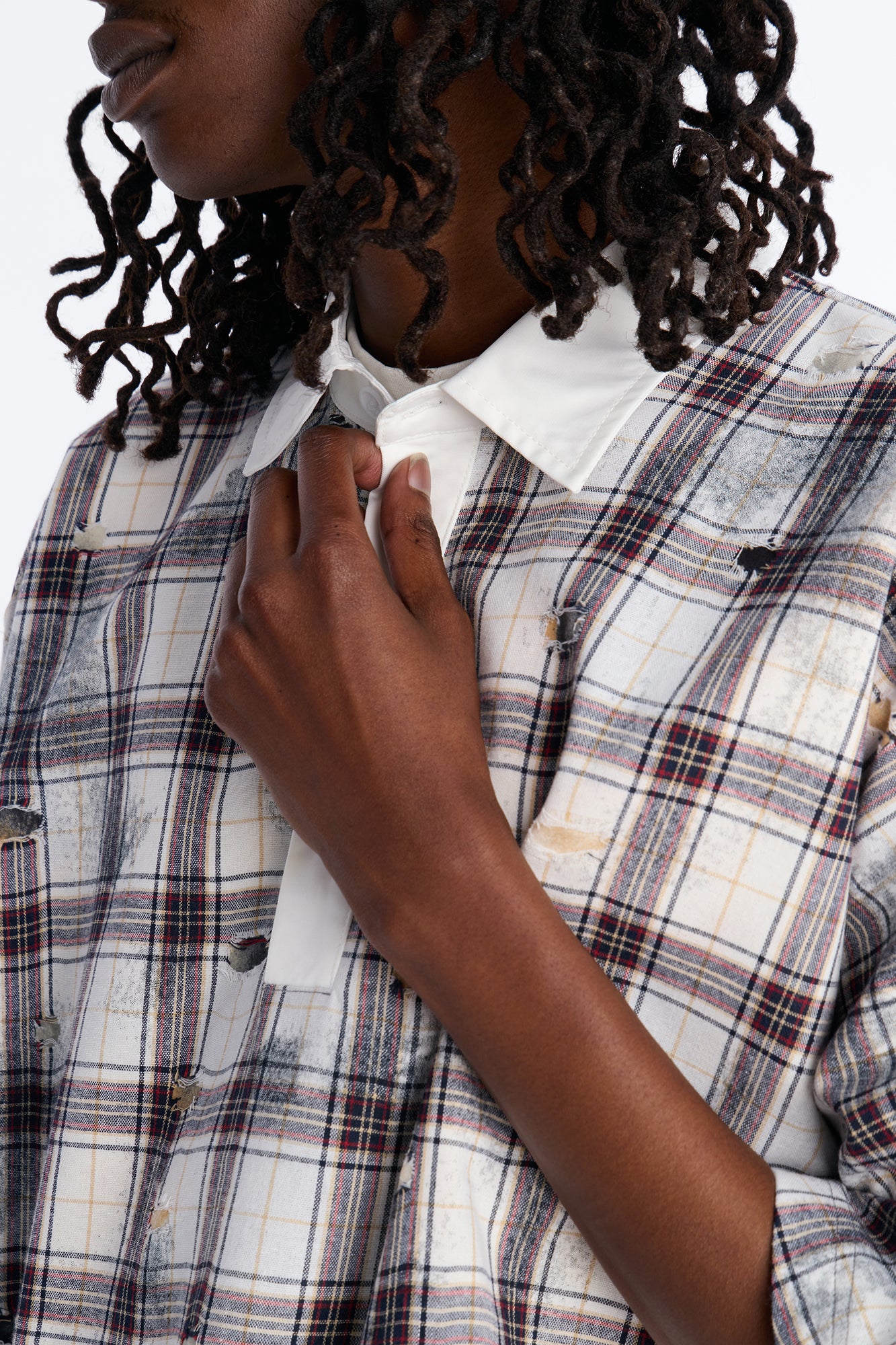 Oversized Desert Vibe Polo Shirt - Grey - Image 3