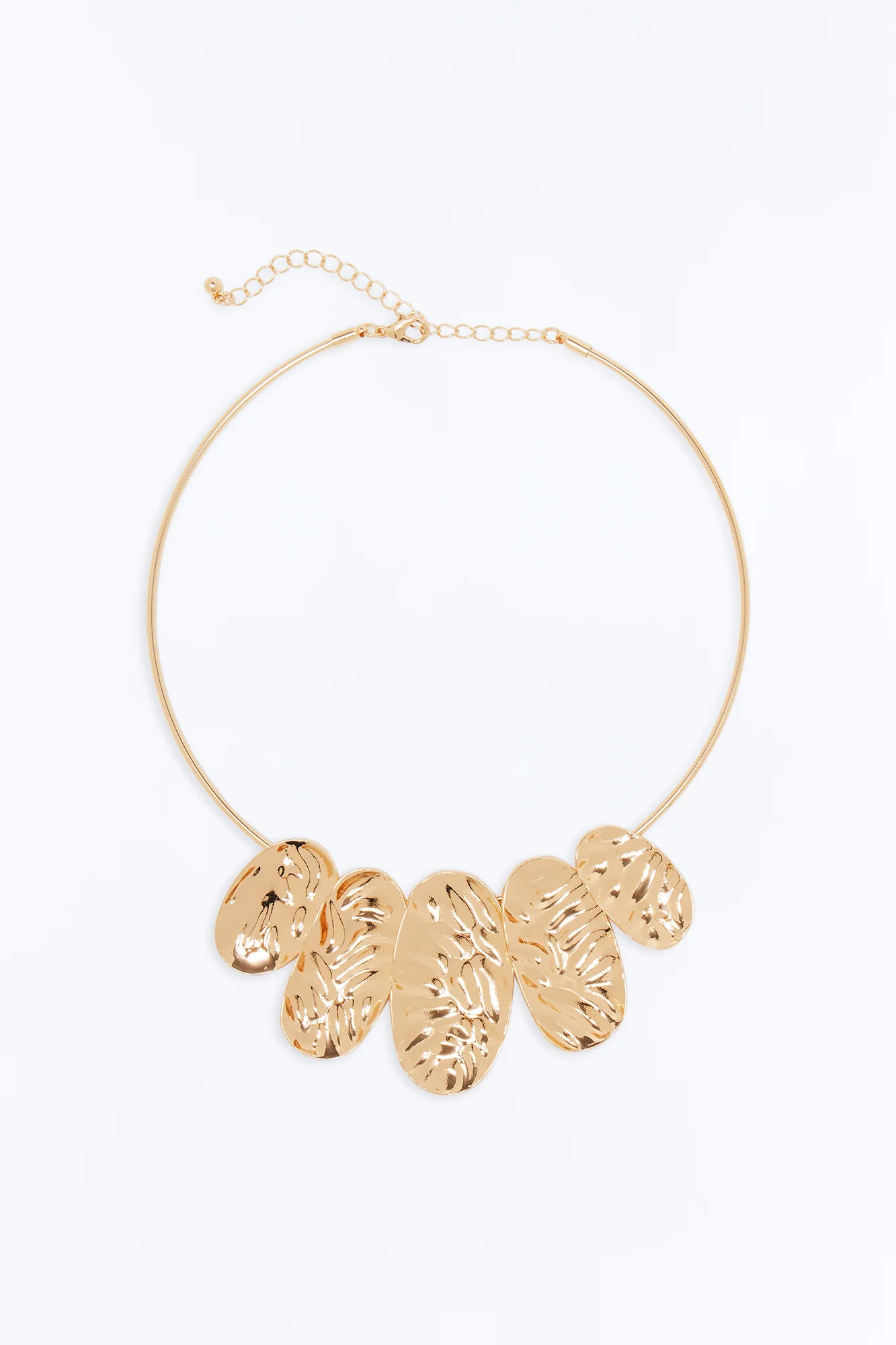 Paradise Shield Hardware Necklace - Gold