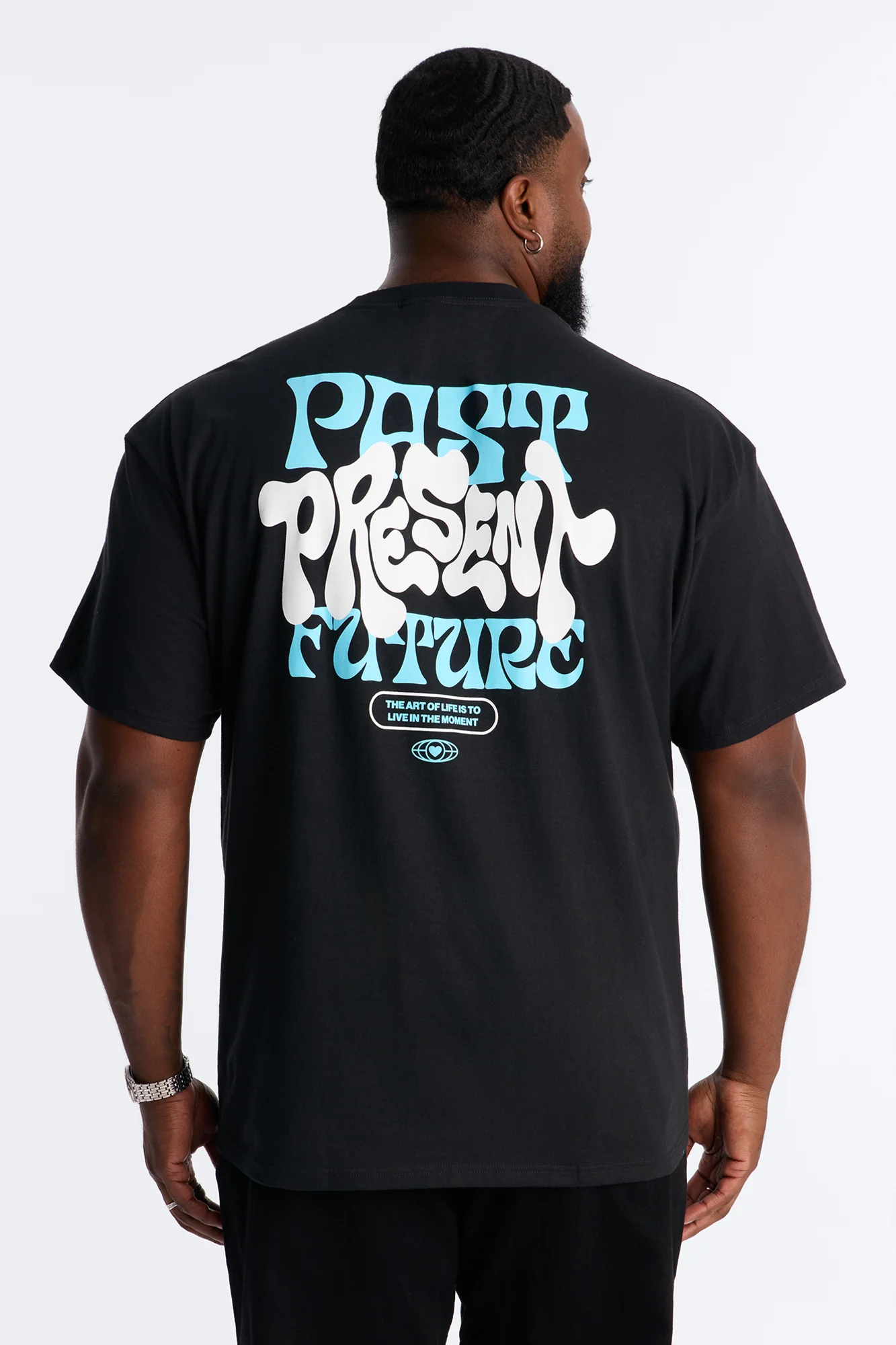 Past Present Future Short Sleeve Tee - Black - Image 4