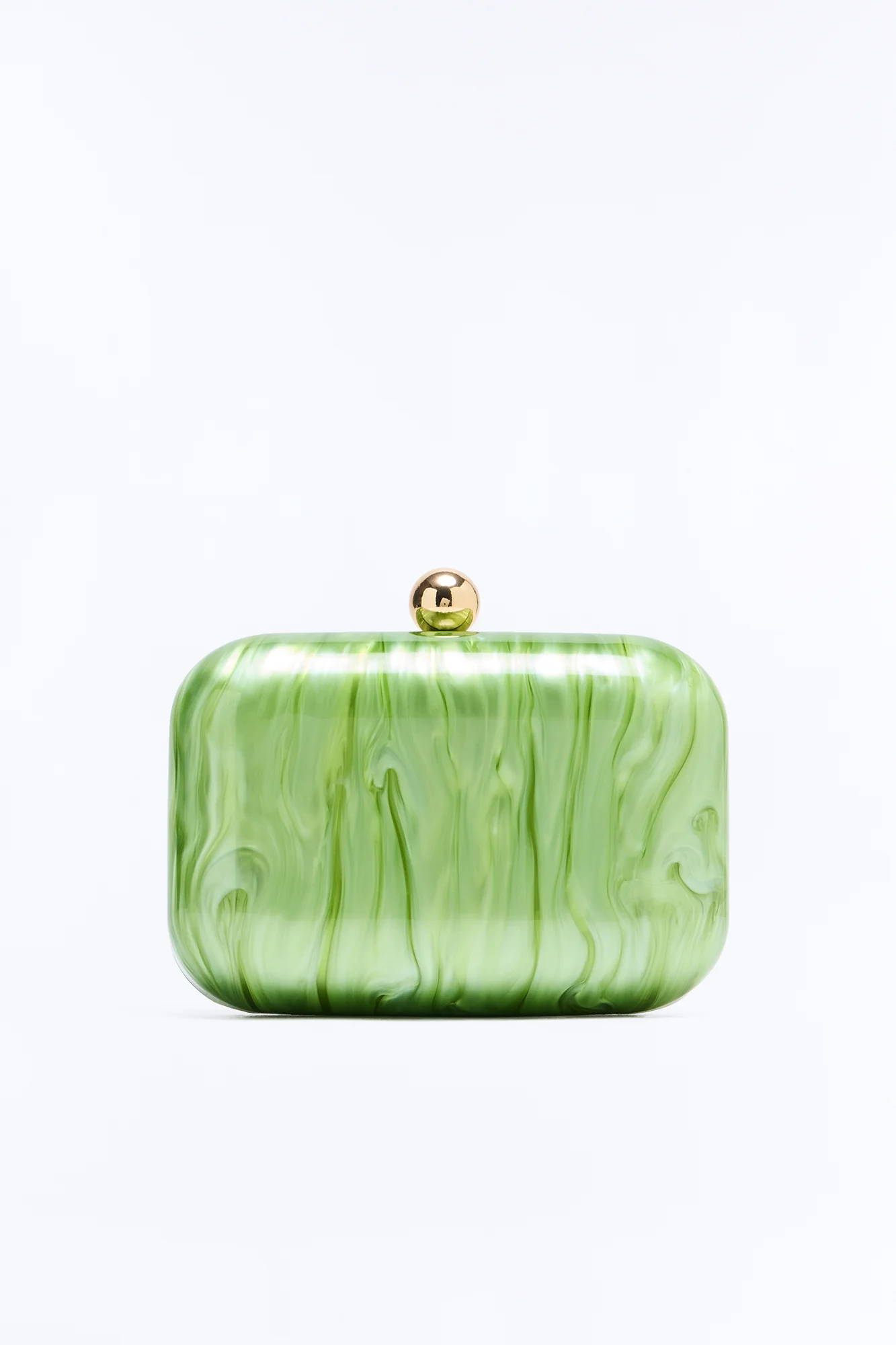 Pastel Waves Clutch - Green