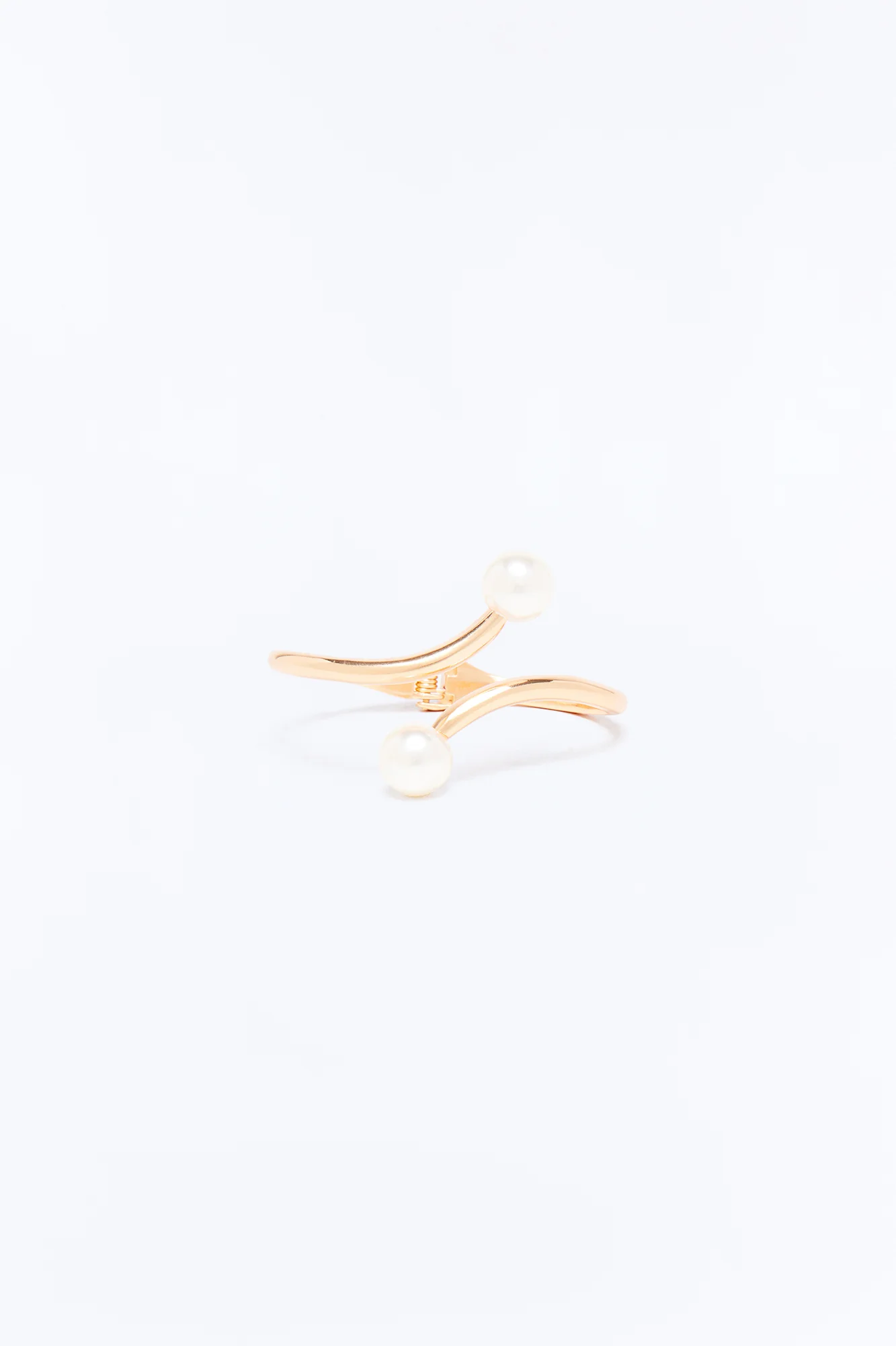 Pearl Swirl Bracelet - Gold - Image 3
