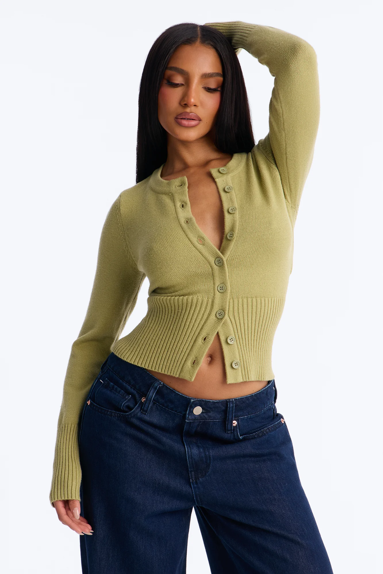 Perfect Harmony Sweater - Sage