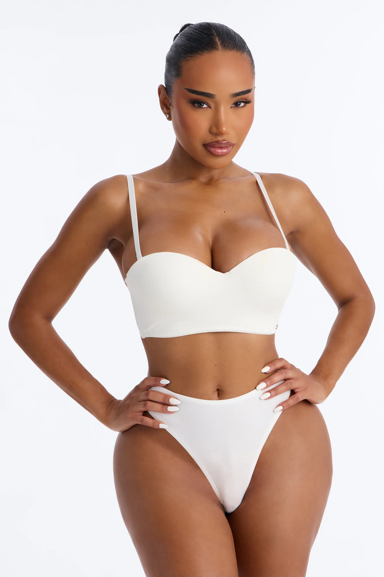 Pick Me Up Multi Way Strapless Bra - White - Image 2