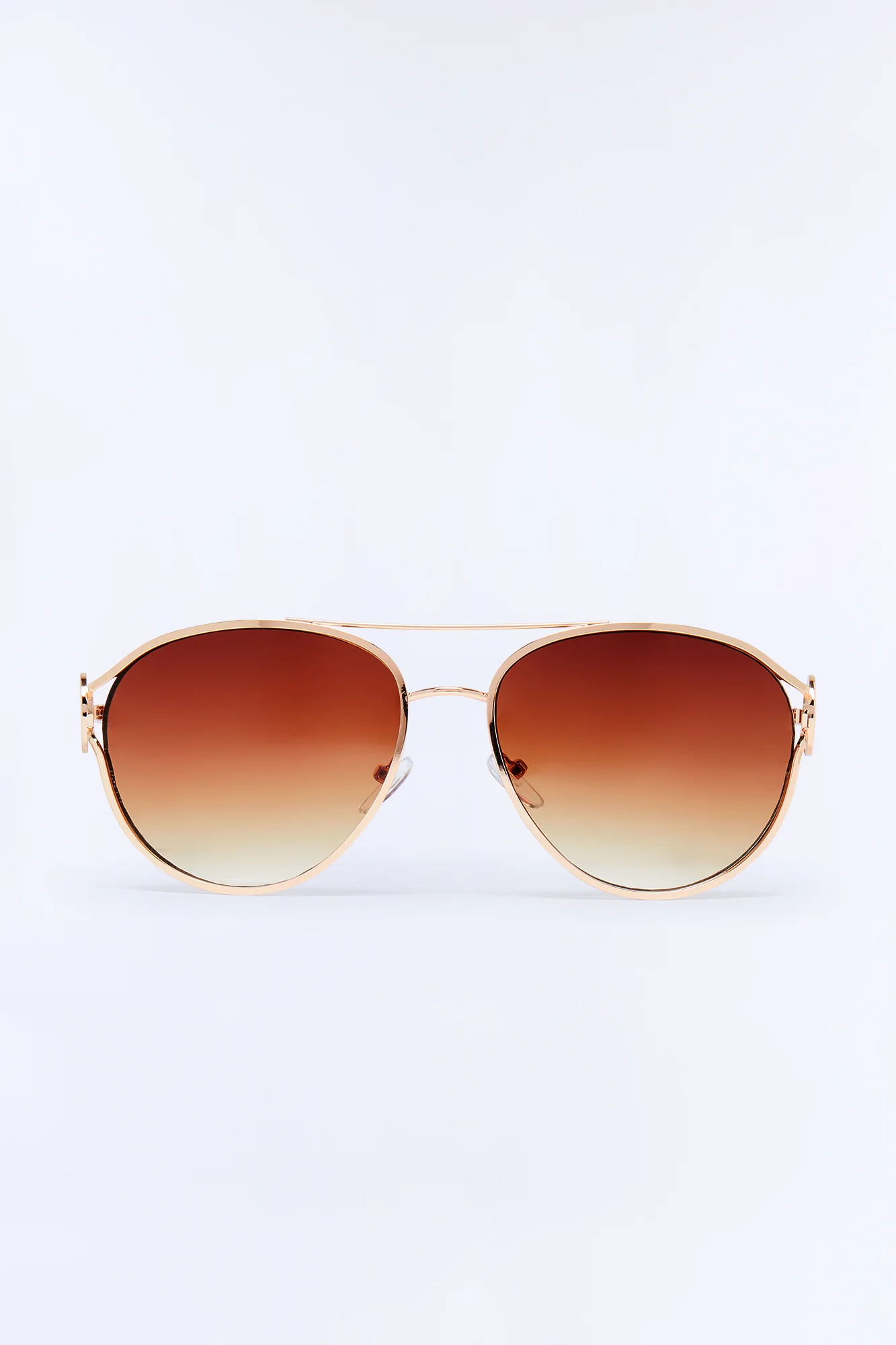 Pilots Cabin Sunglasses - Gold/Brown - Image 3