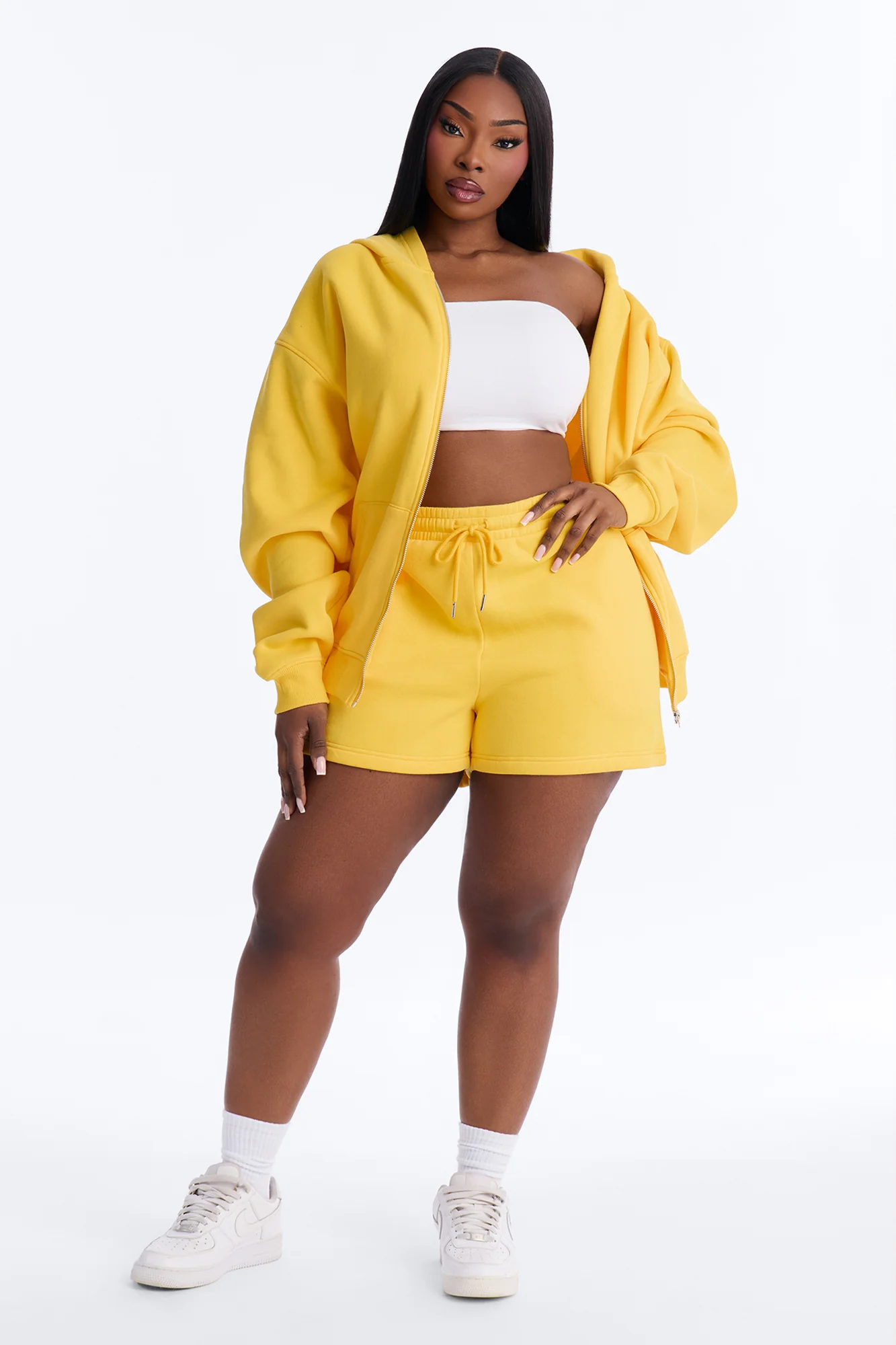 Play No Games Sweatshorts - Yellow - Image 5