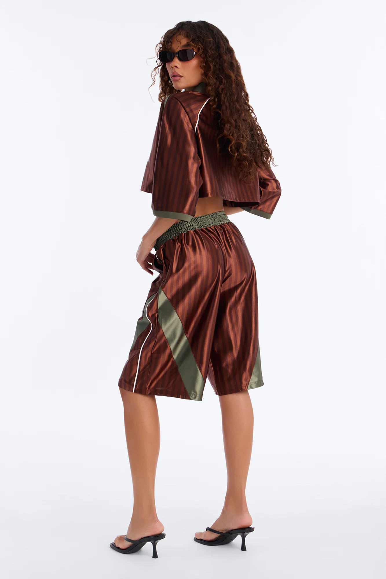 Play To Win Jort Set - Brown/combo - Image 4