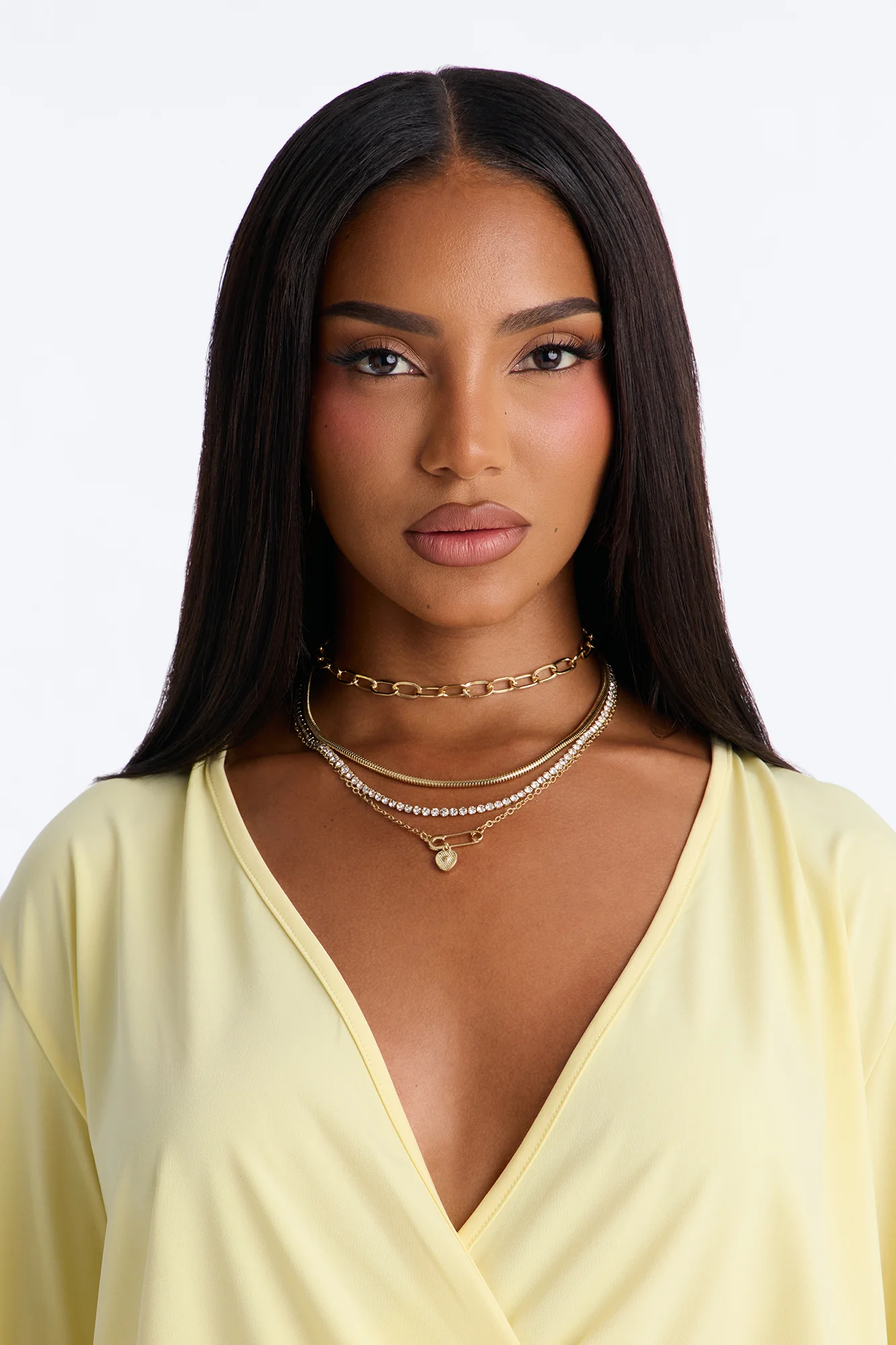 Playing For Keeps Layered Necklace - Gold - Image 2