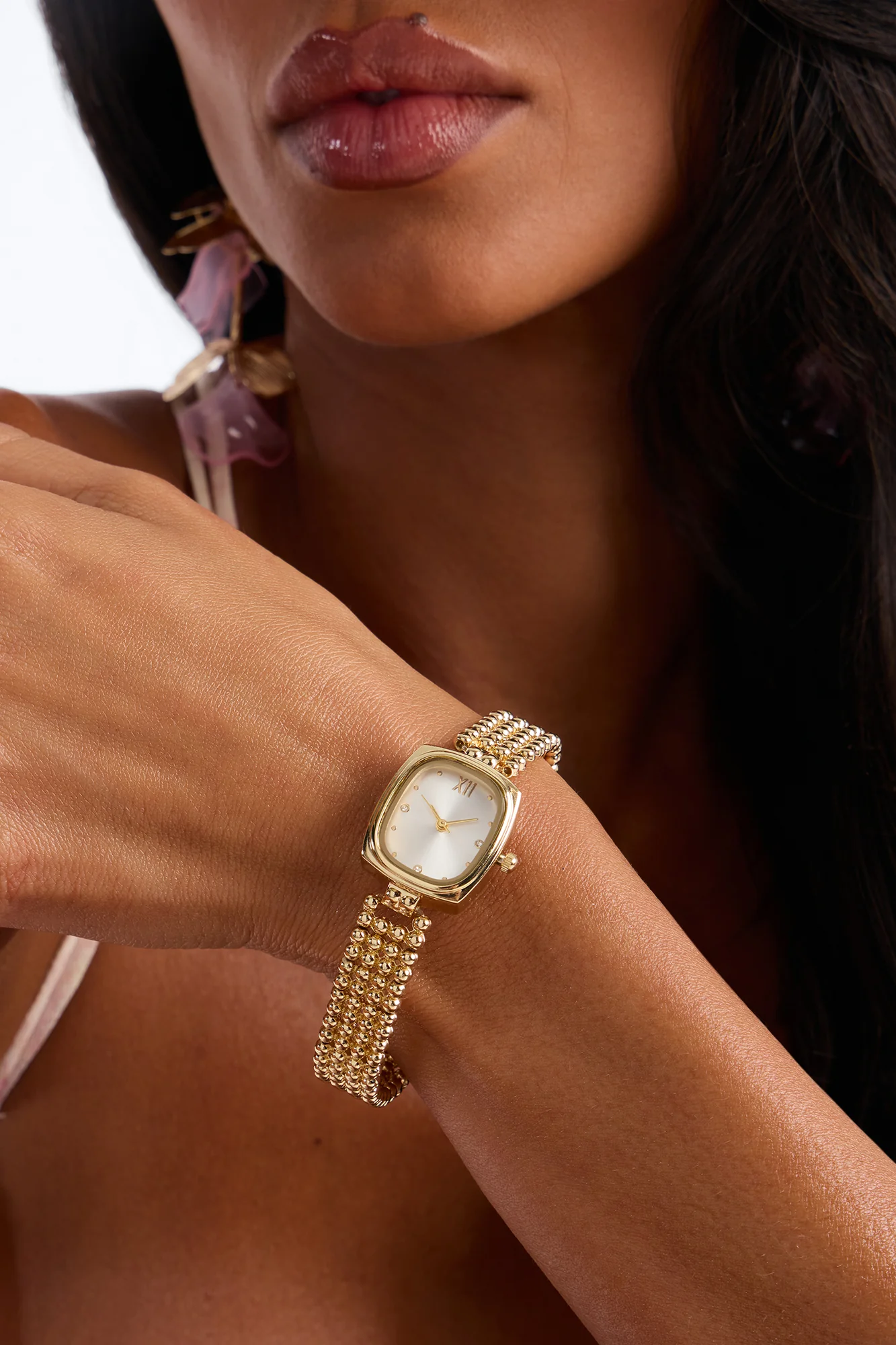 Polished Girl Watch - Gold