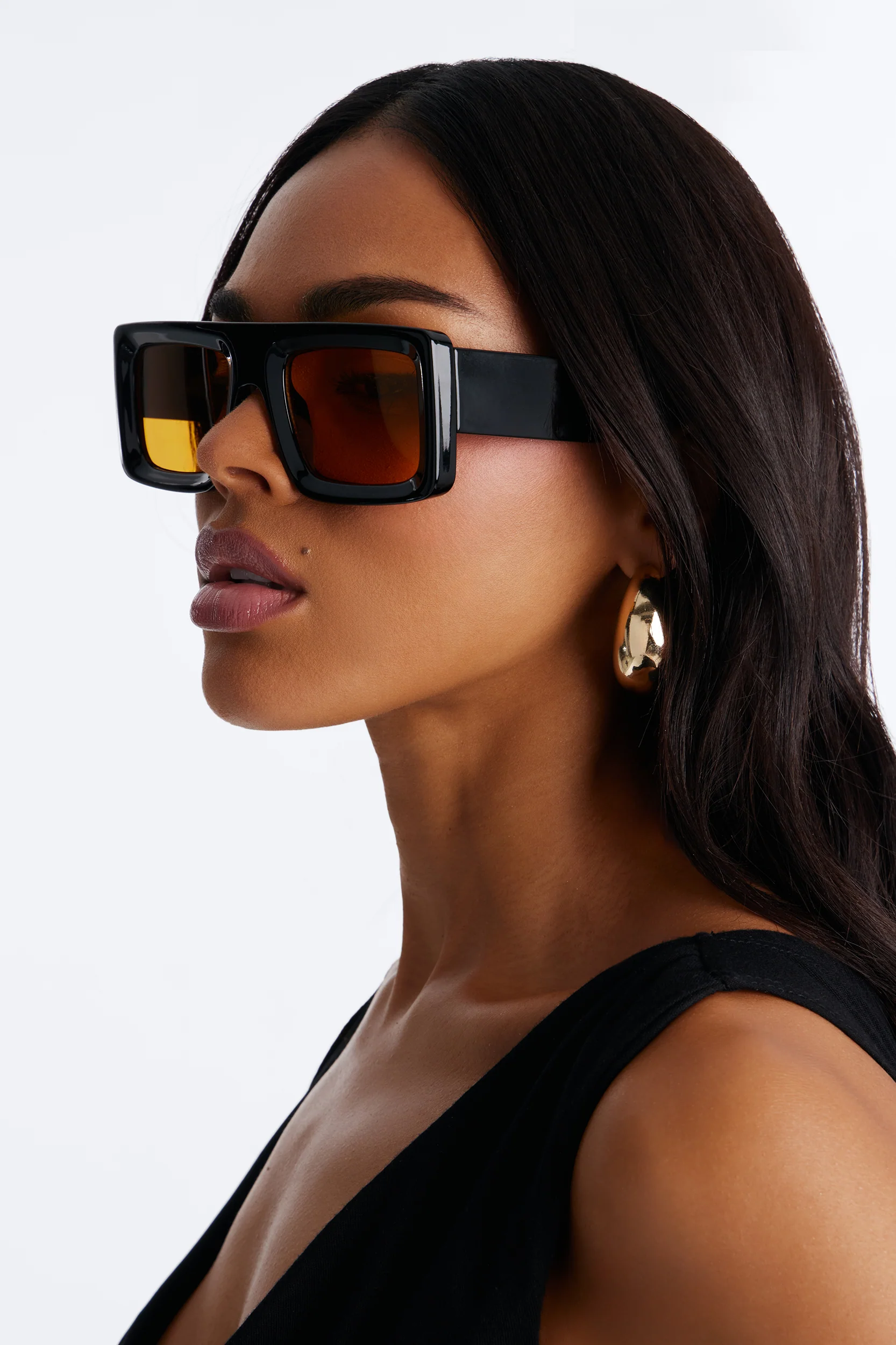 Pop Culture Sunglasses - Black/Yellow