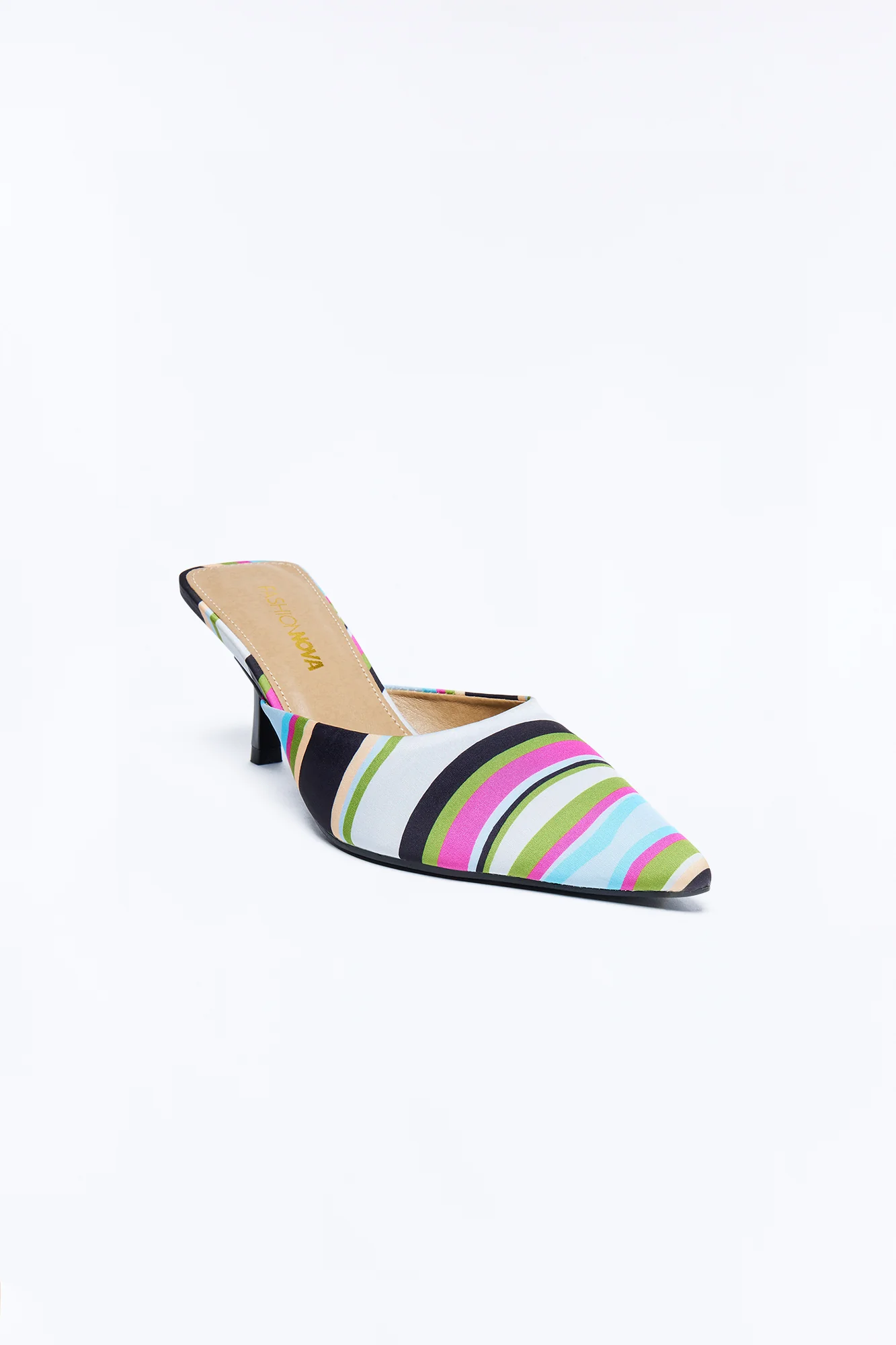 Posh 3″ Stiletto Pumps - Multi Color - Image 2
