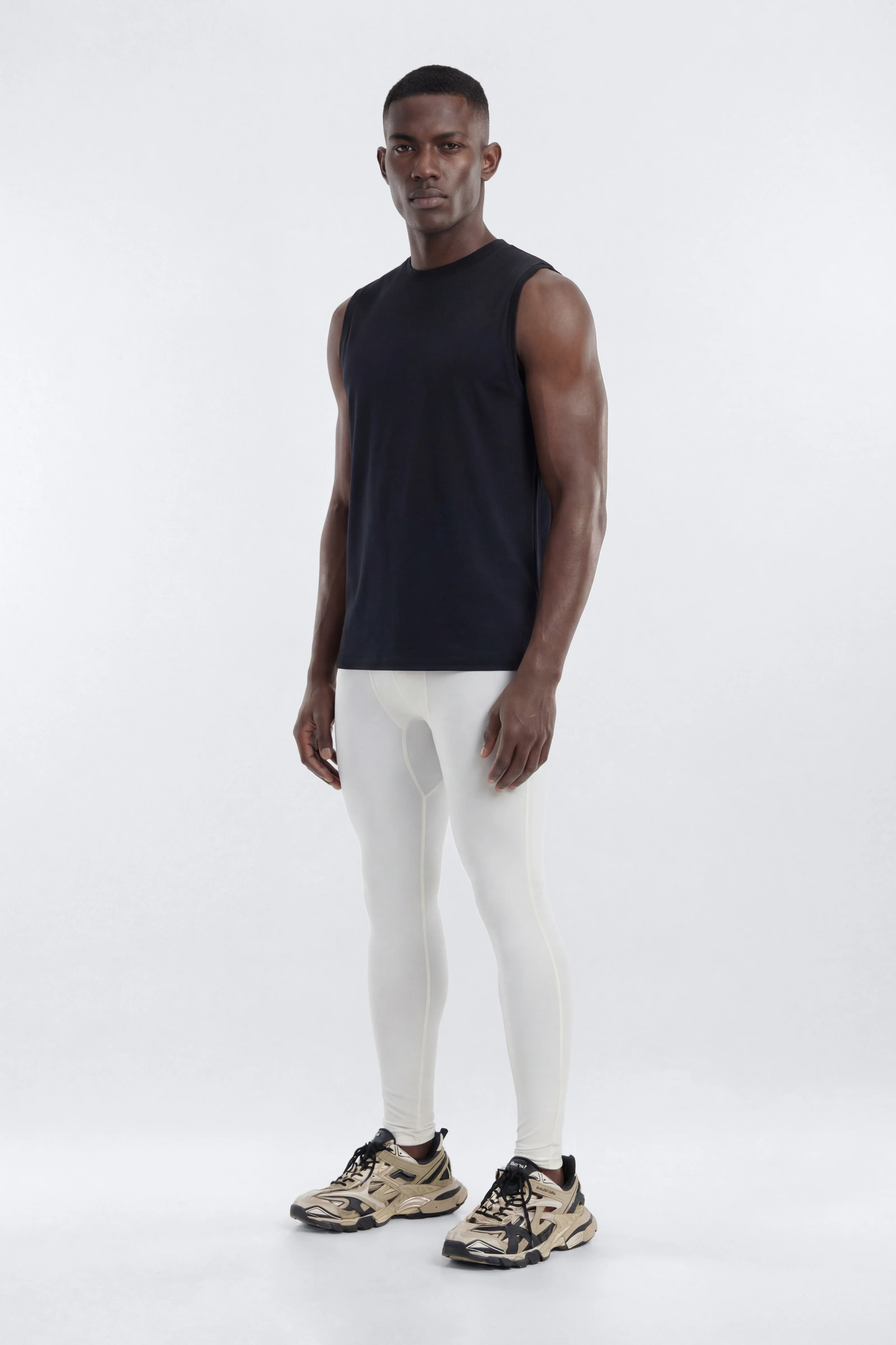 PowerFlex™ Compression 28″ Active Tights - White