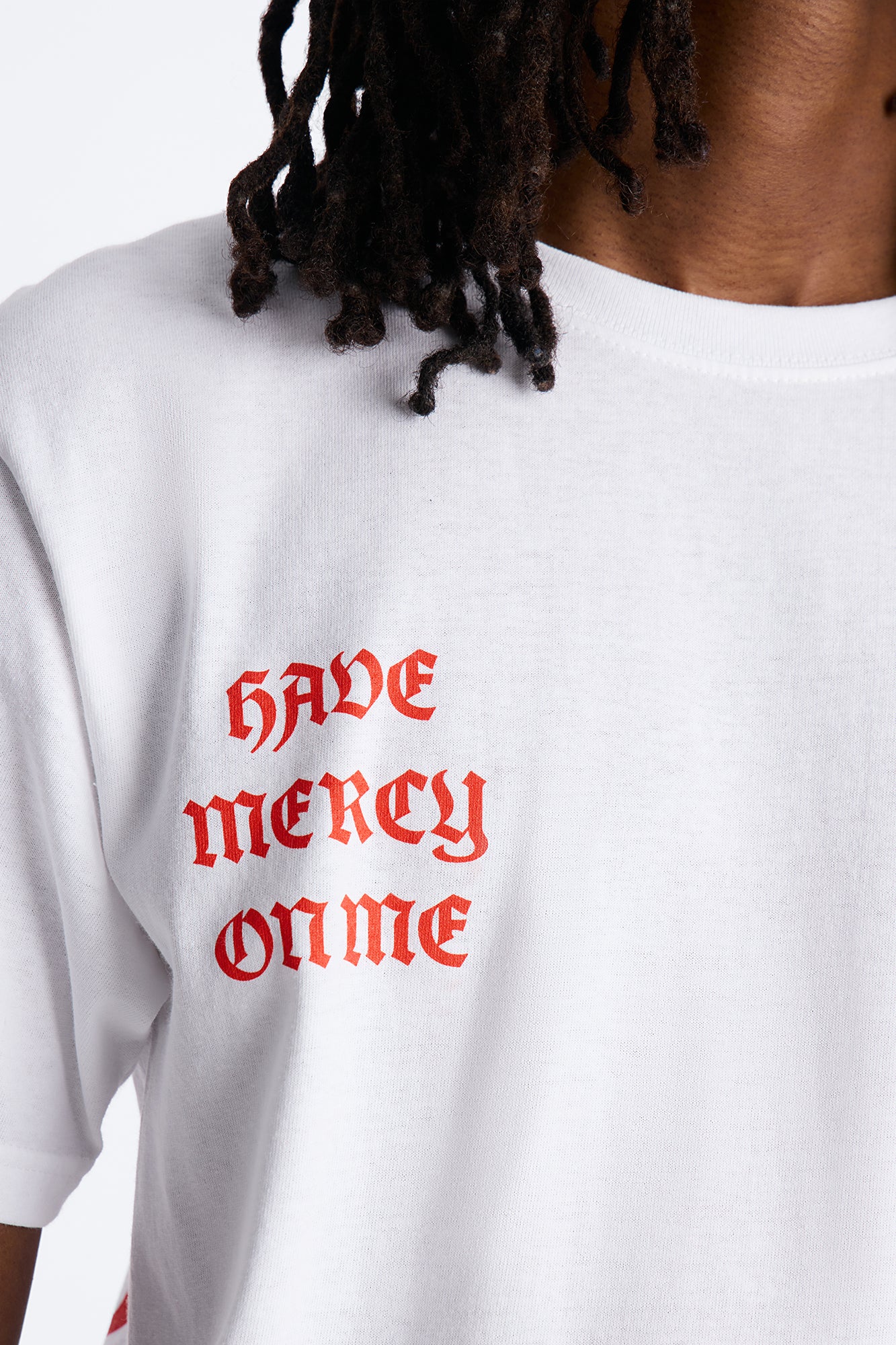 Pray For Me Angels Short Sleeve Tee - White - Image 4