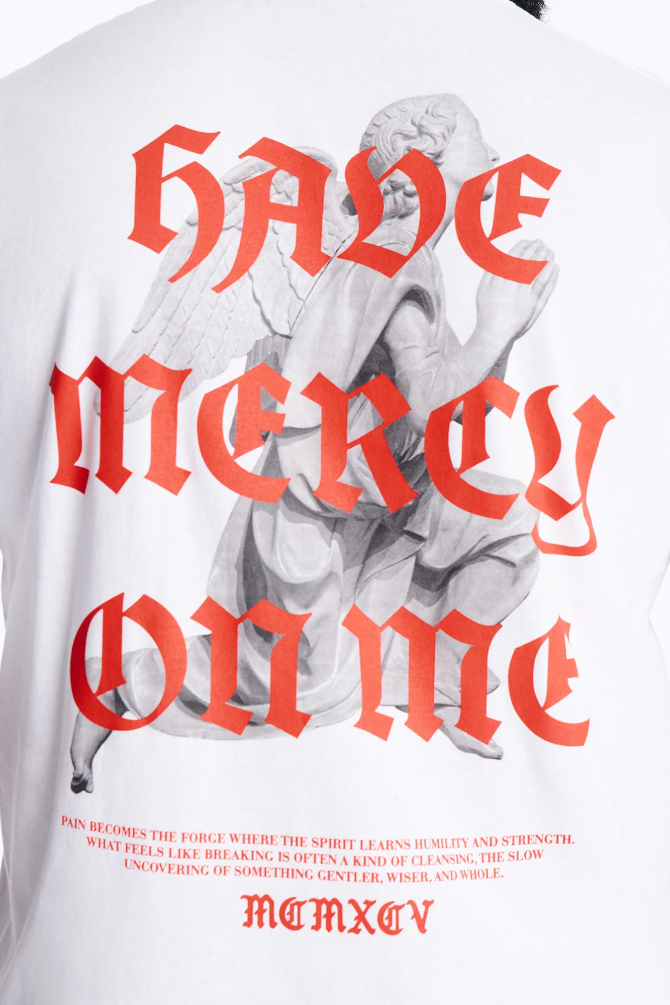 Pray For Me Angels Short Sleeve Tee - White - Image 8