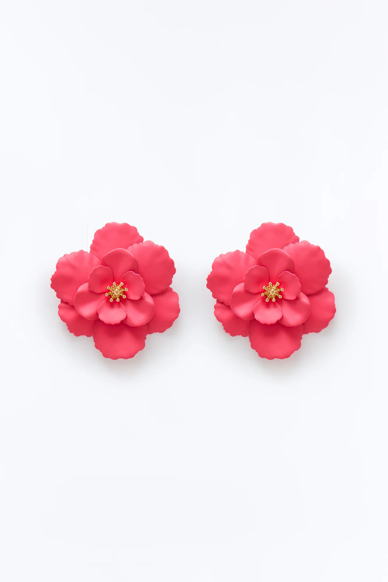 Prettiest Stem Drop Earrings - Pink - Image 3