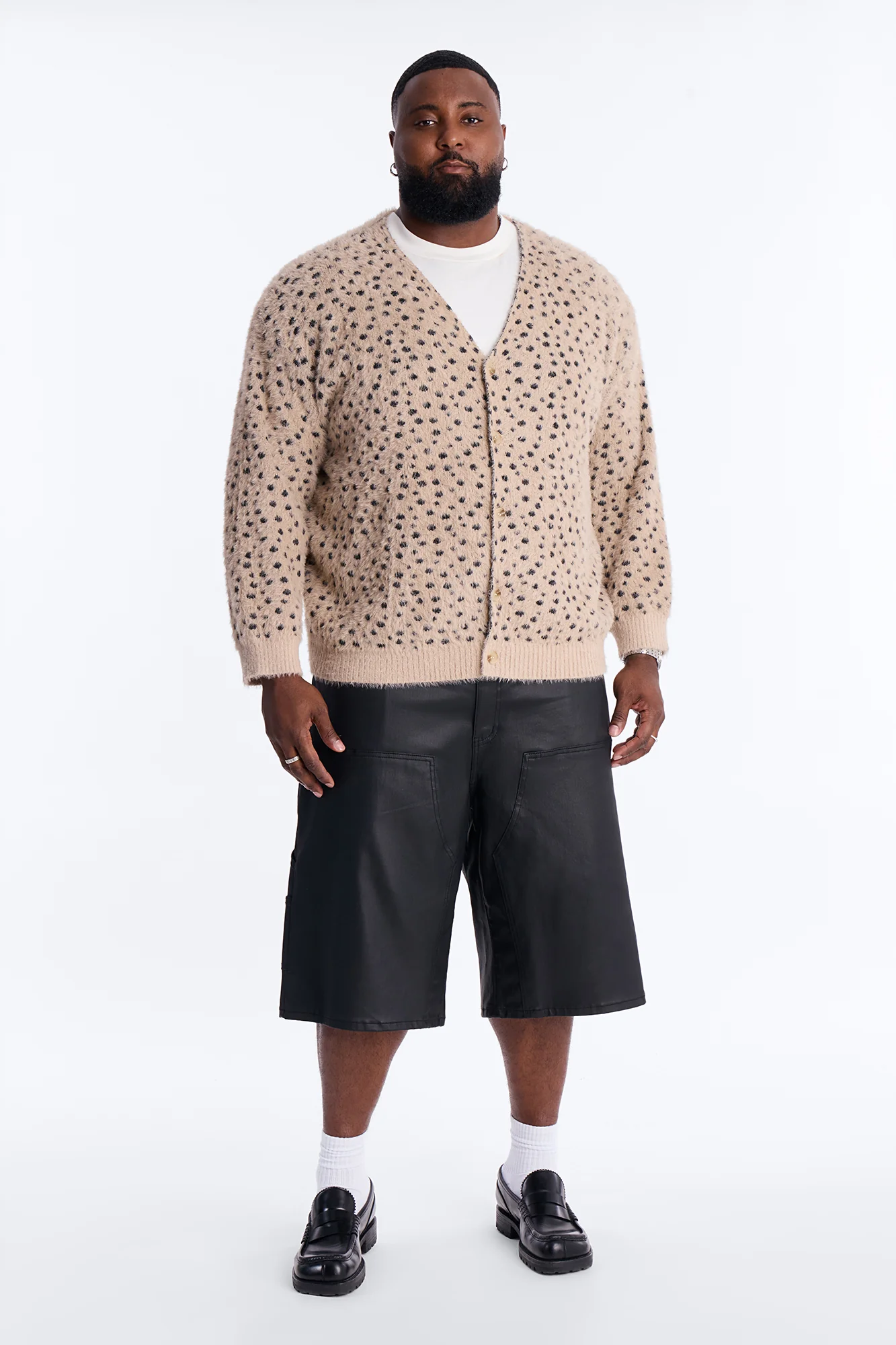 Primal Instinct Cheetah Cardigan - Tan - Image 7