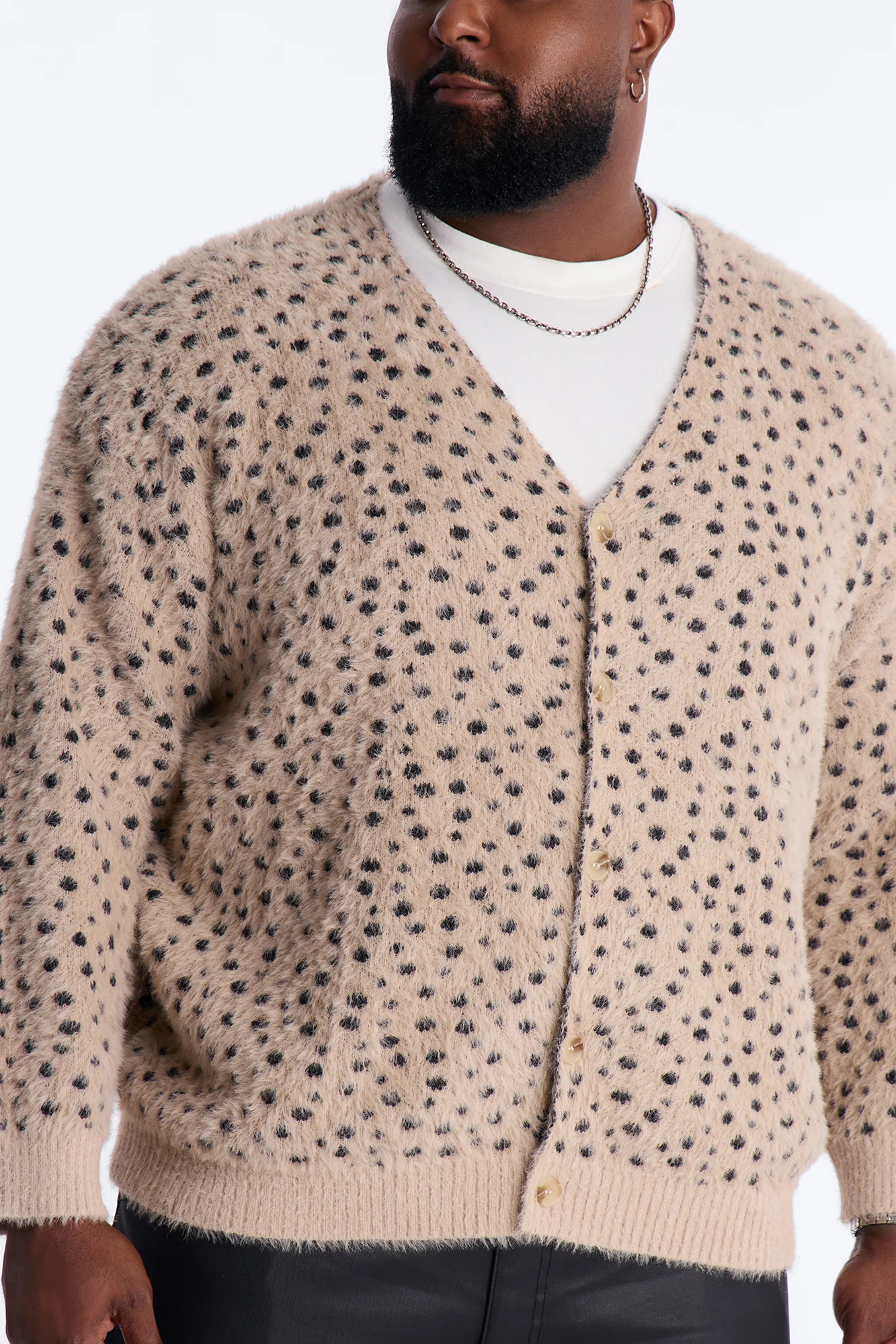 Primal Instinct Cheetah Cardigan - Tan - Image 8