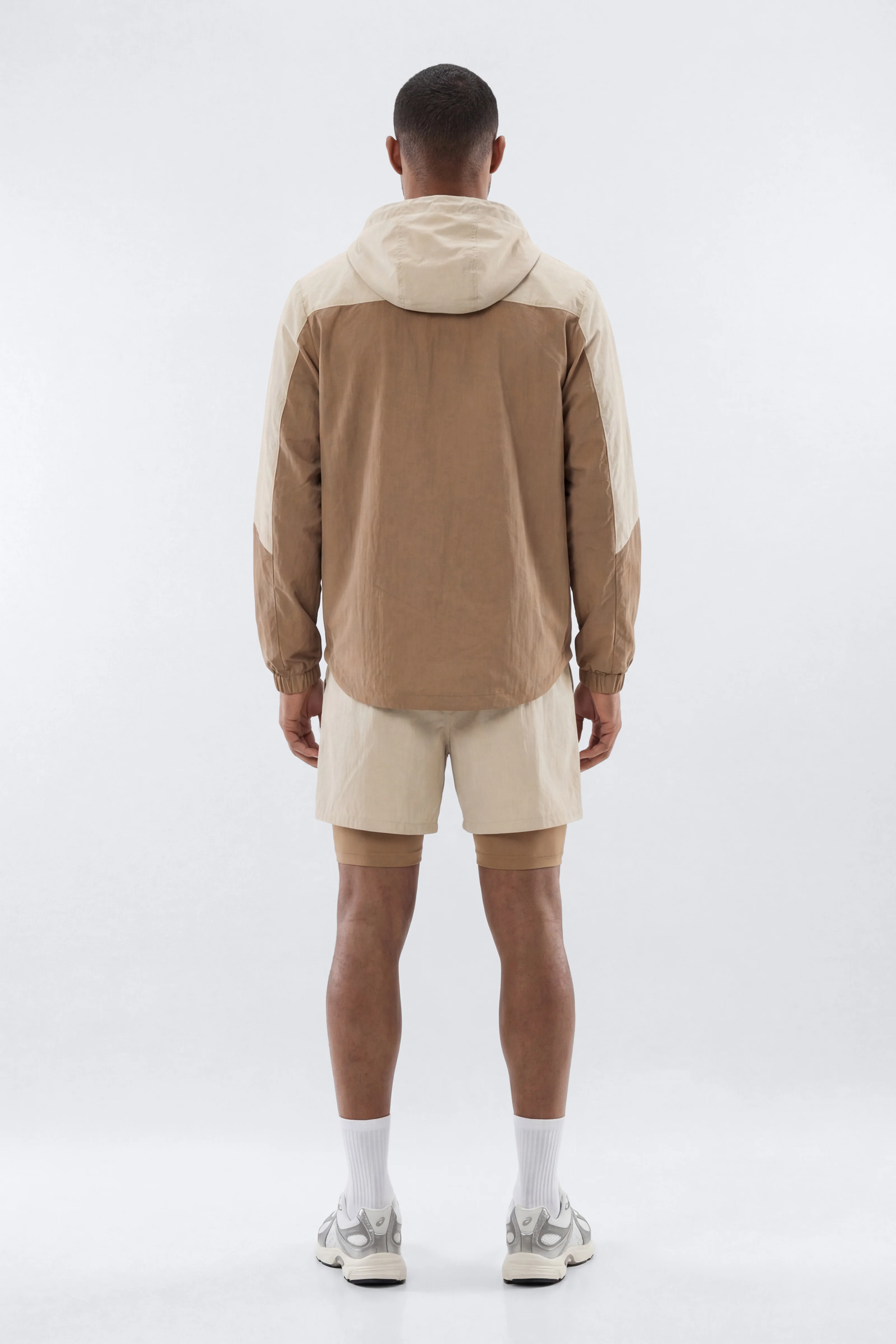 ProRipStop Hooded Half Zip Jacket - Taupe/combo - Image 4