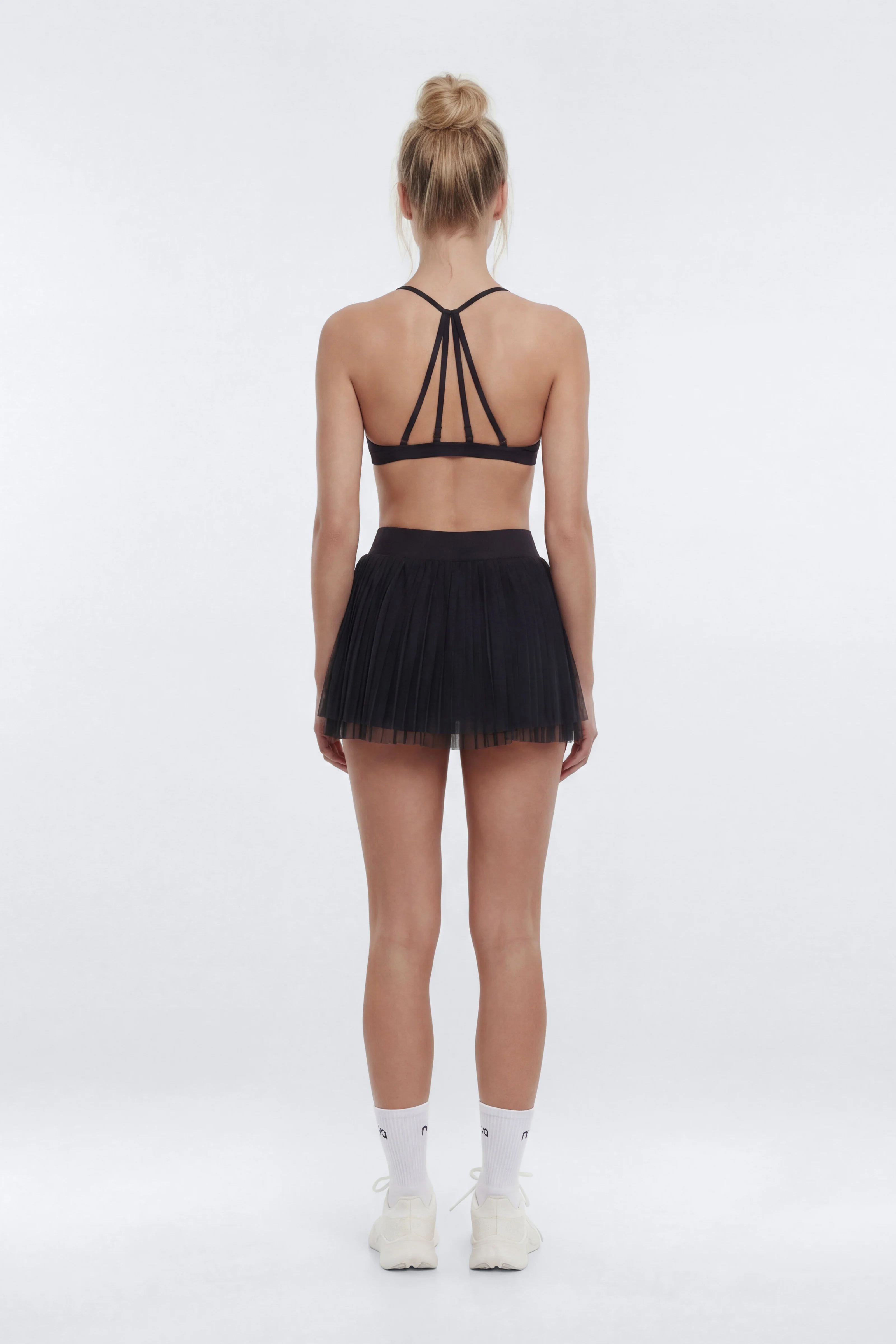 ProStretch™ 2″ Pocket Pleated Skort - Black - Image 4