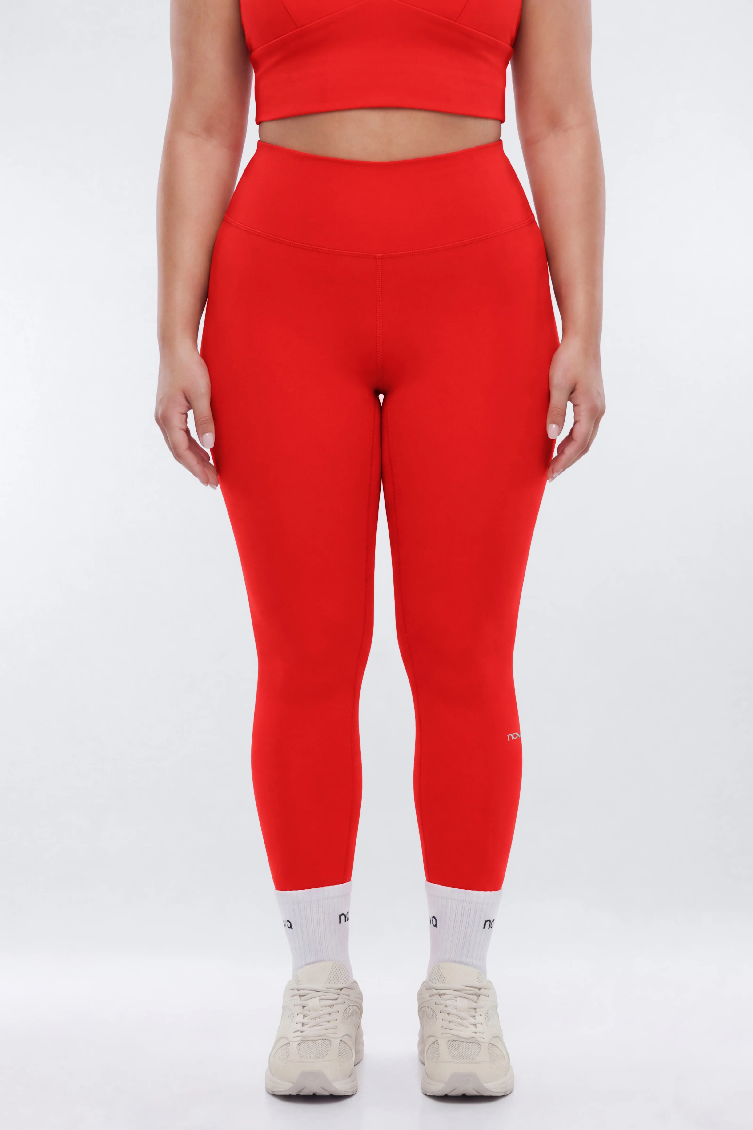 ProStretch™ 25″ High Rise Legging - Red - Image 7
