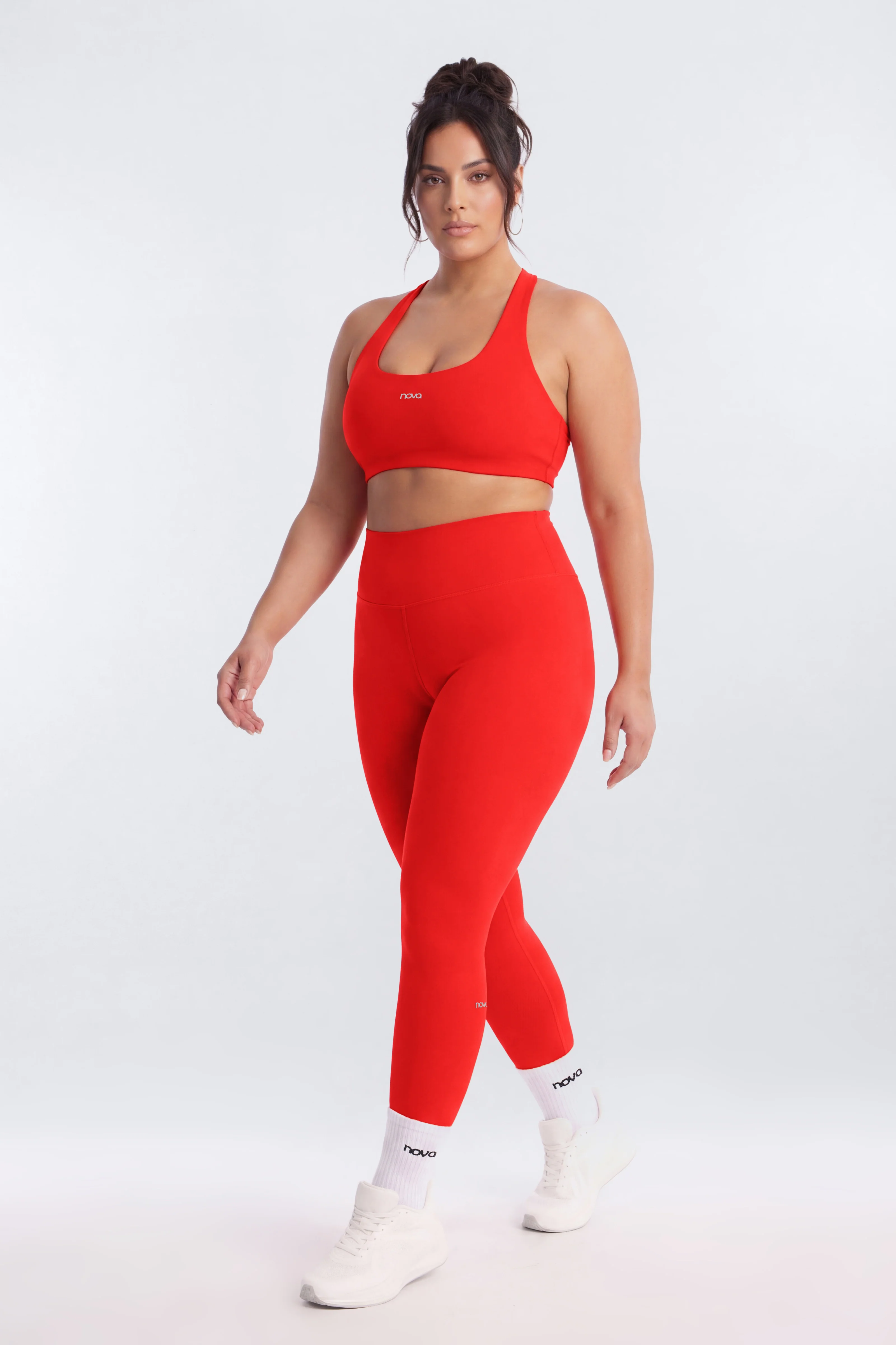 ProStretch™ 25″ High Rise Legging - Red - Image 8