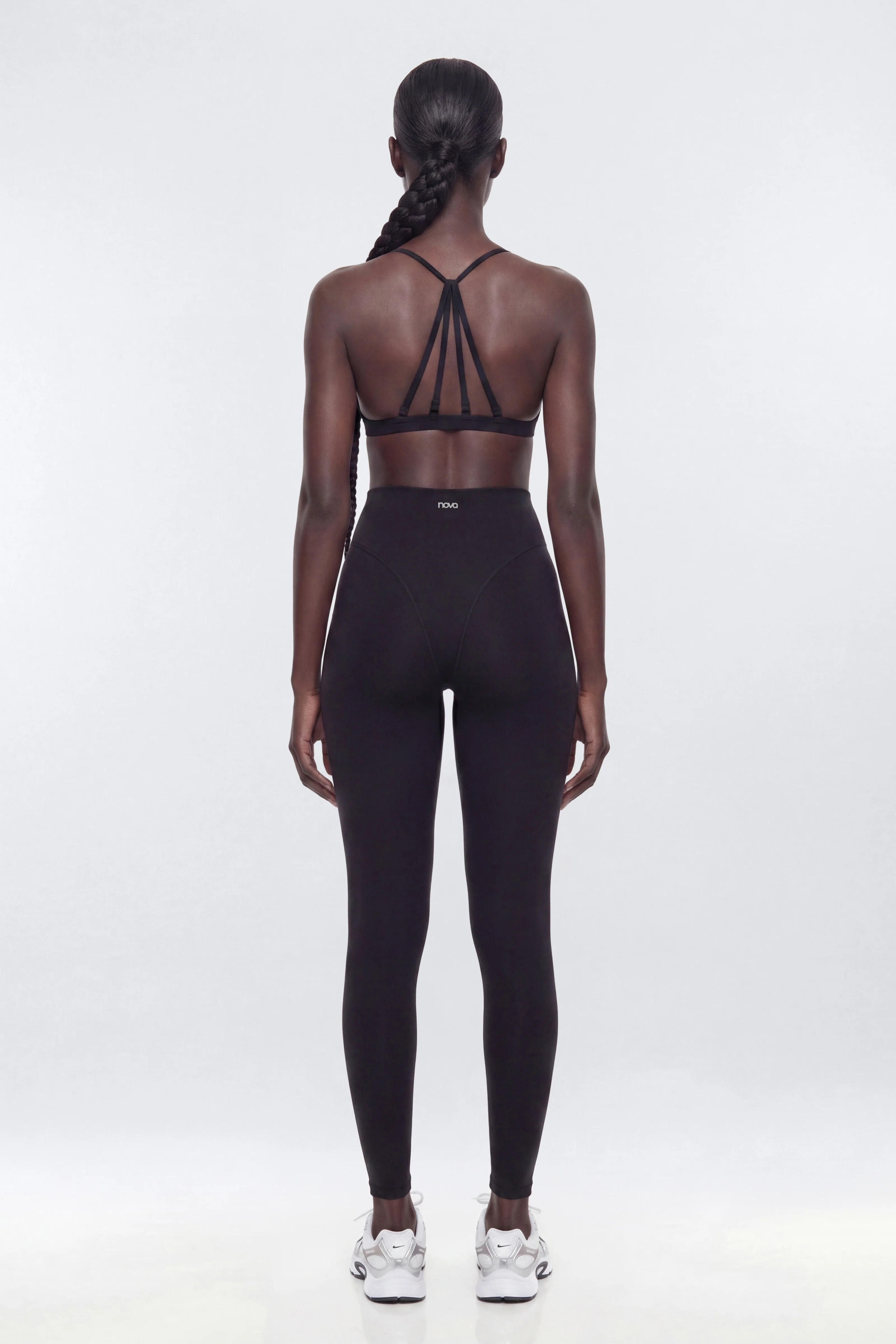 ProStretch™ 28″ V Front Skinny Legging - Black - Image 3