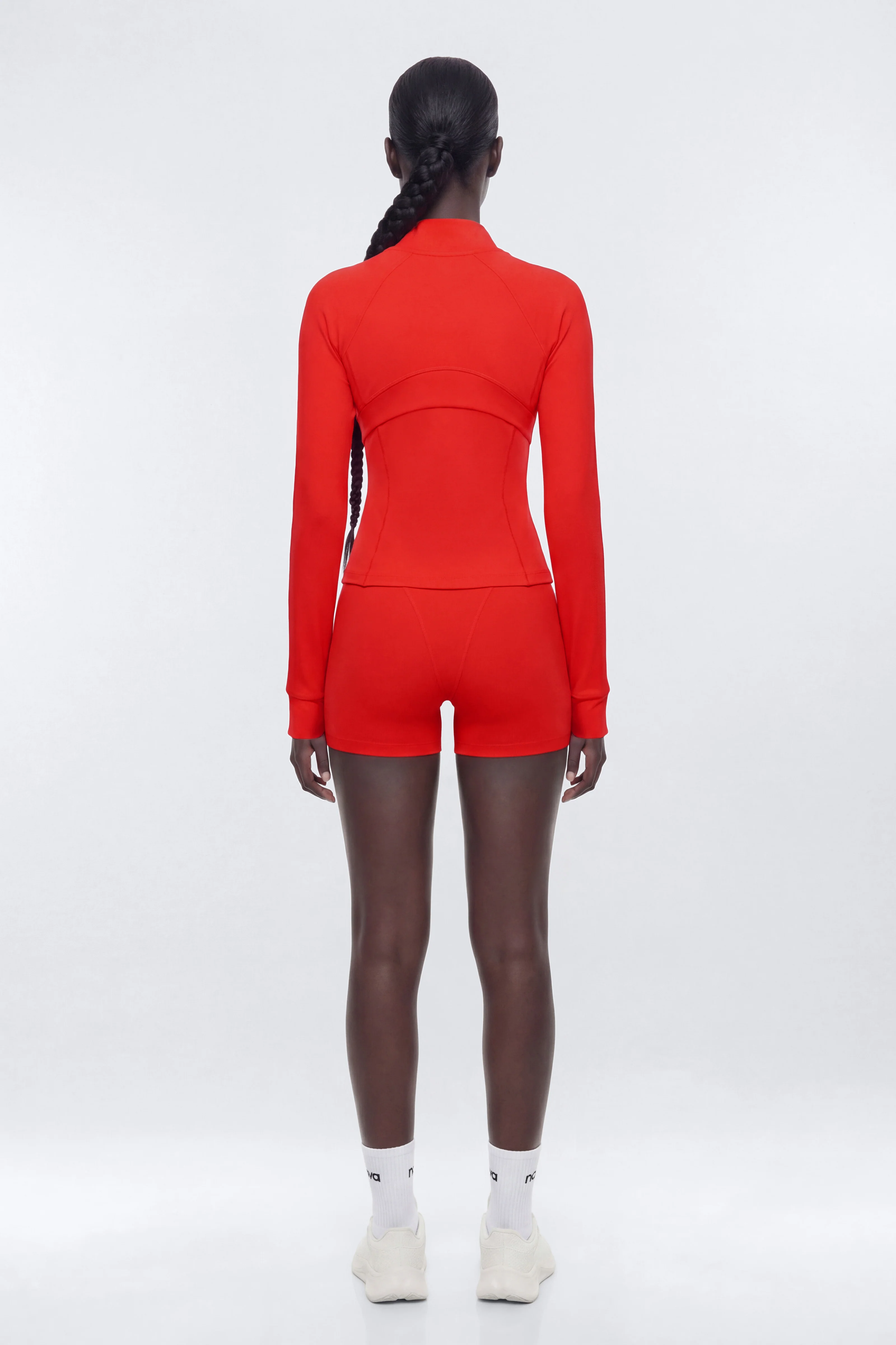 ProStretch™ Front Zip Sports Jacket - Red - Image 5