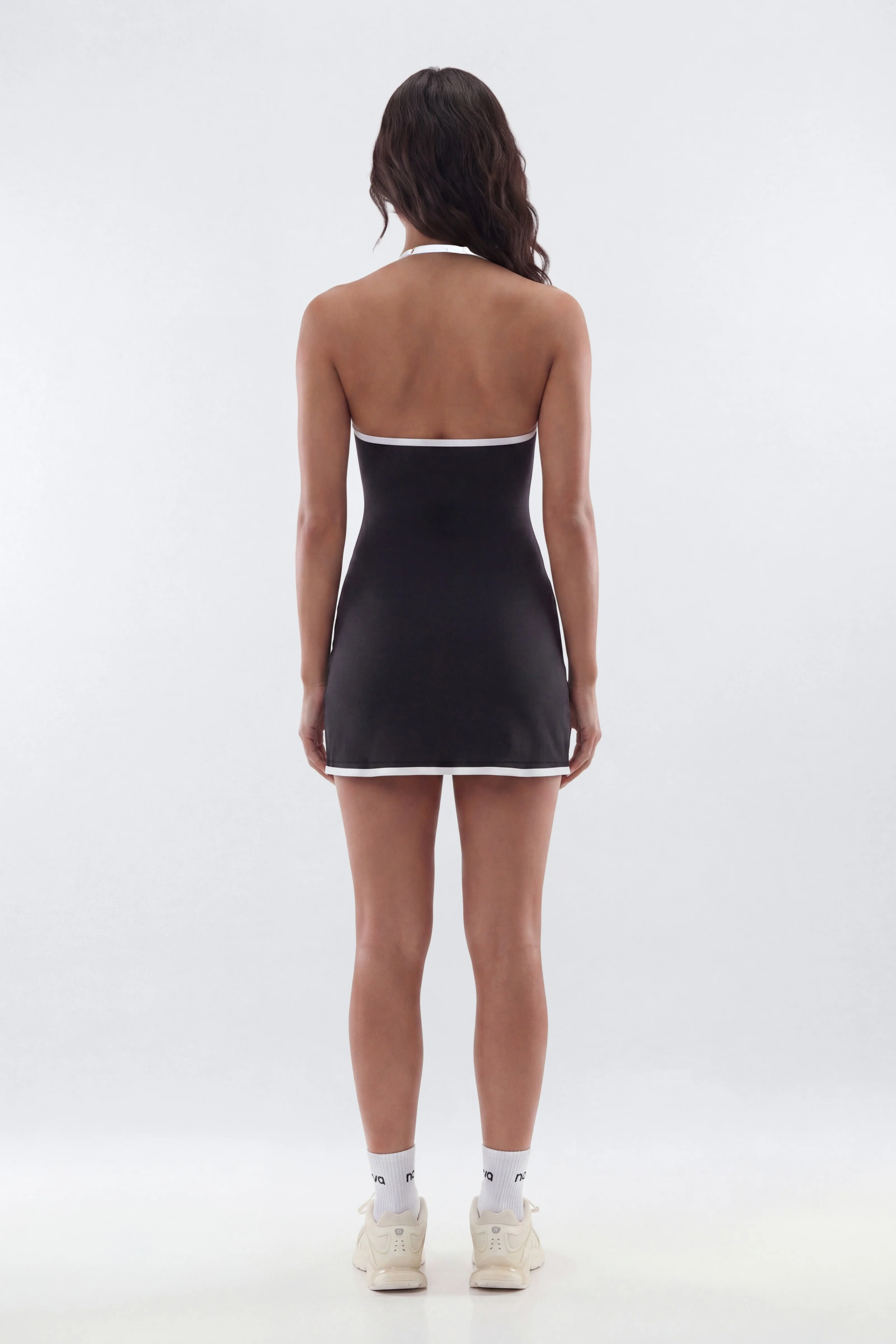 ProStretch™ Halter 2 in 1 Active Dress - Black - Image 4