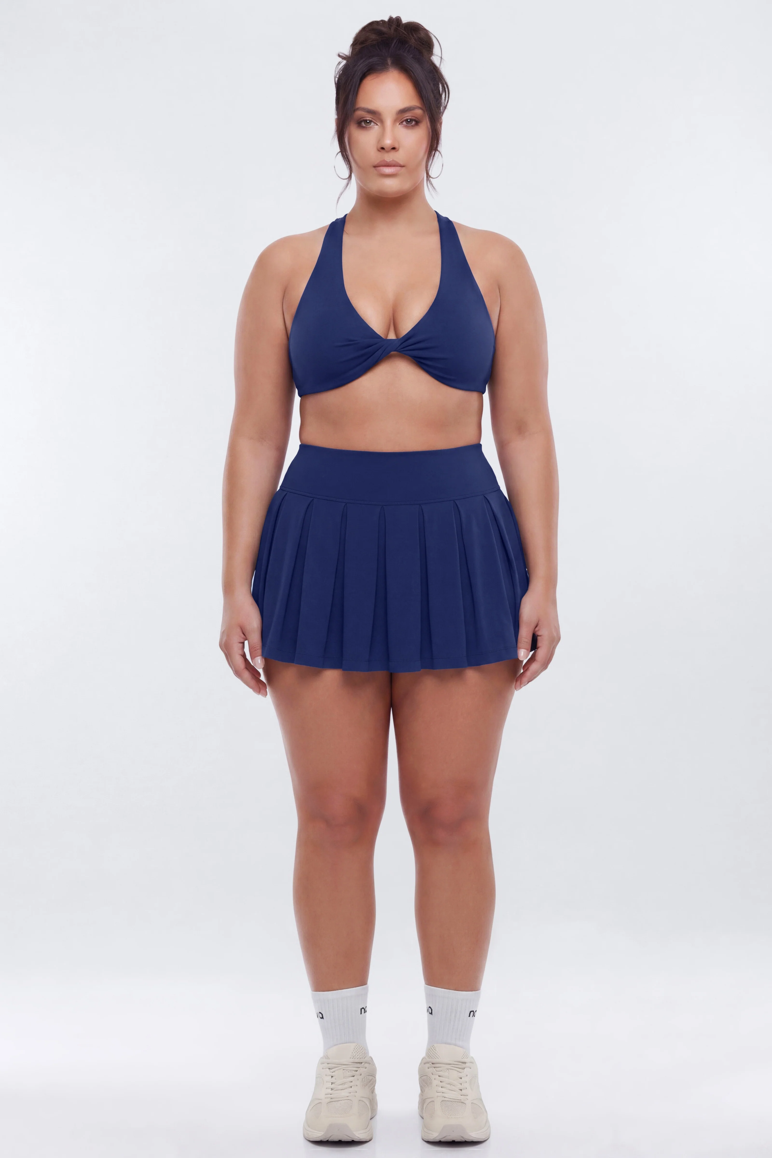 ProStretch™ Pleated Mini Skort - Navy - Image 6