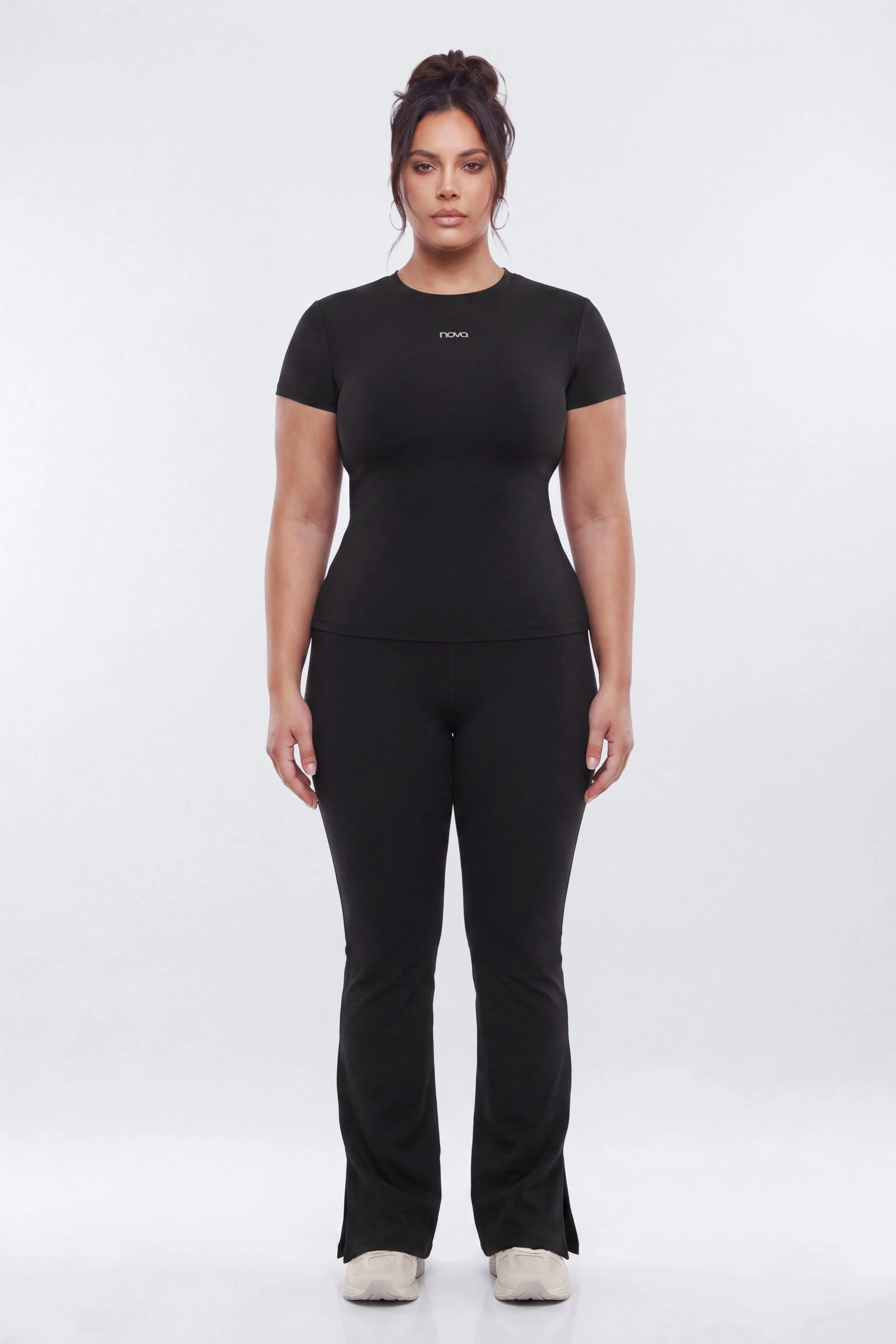 ProStretch™ Short Sleeve Sports Top - Black - Image 7