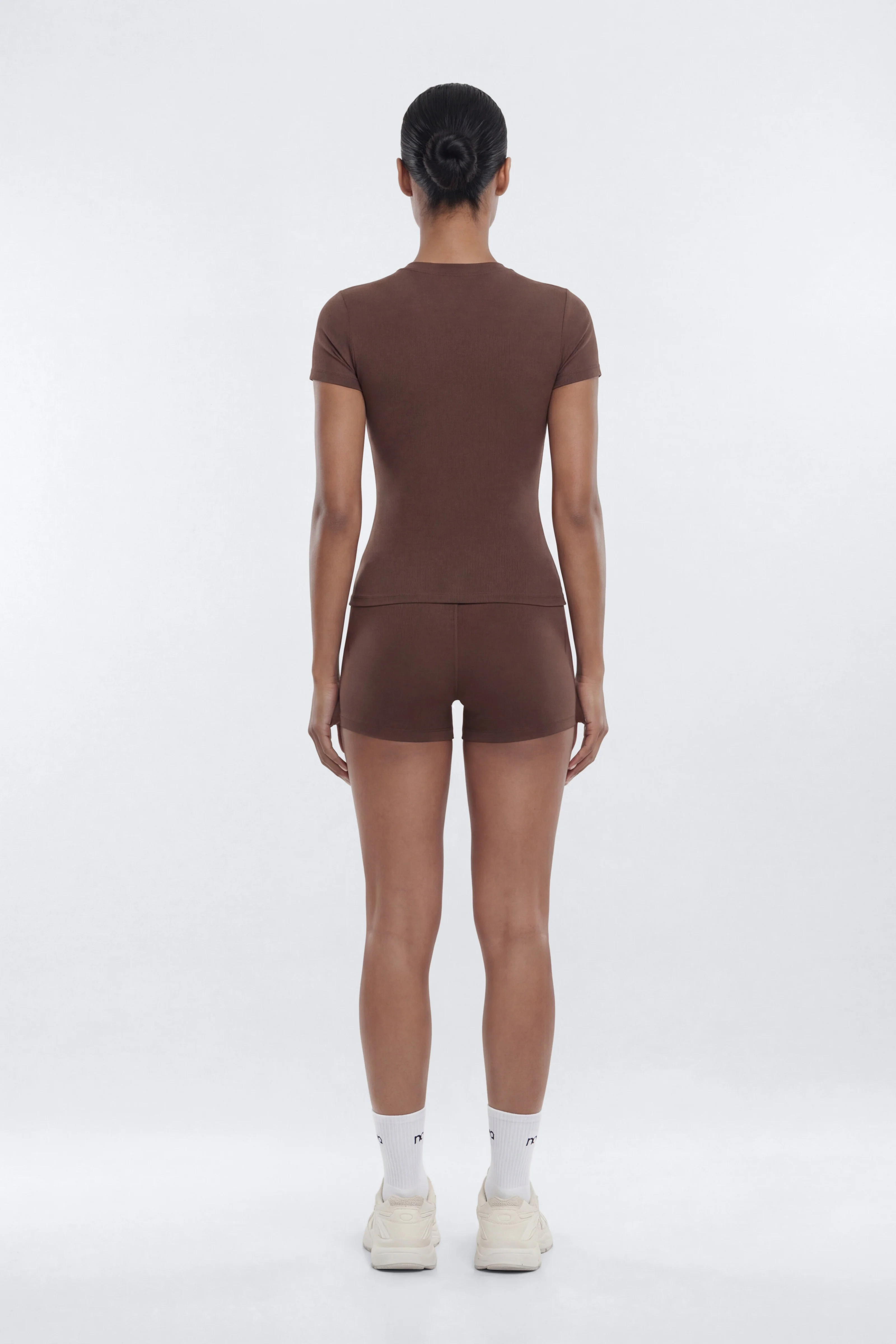 ProStretch™ Short Sleeve Sports Top - Brown - Image 3