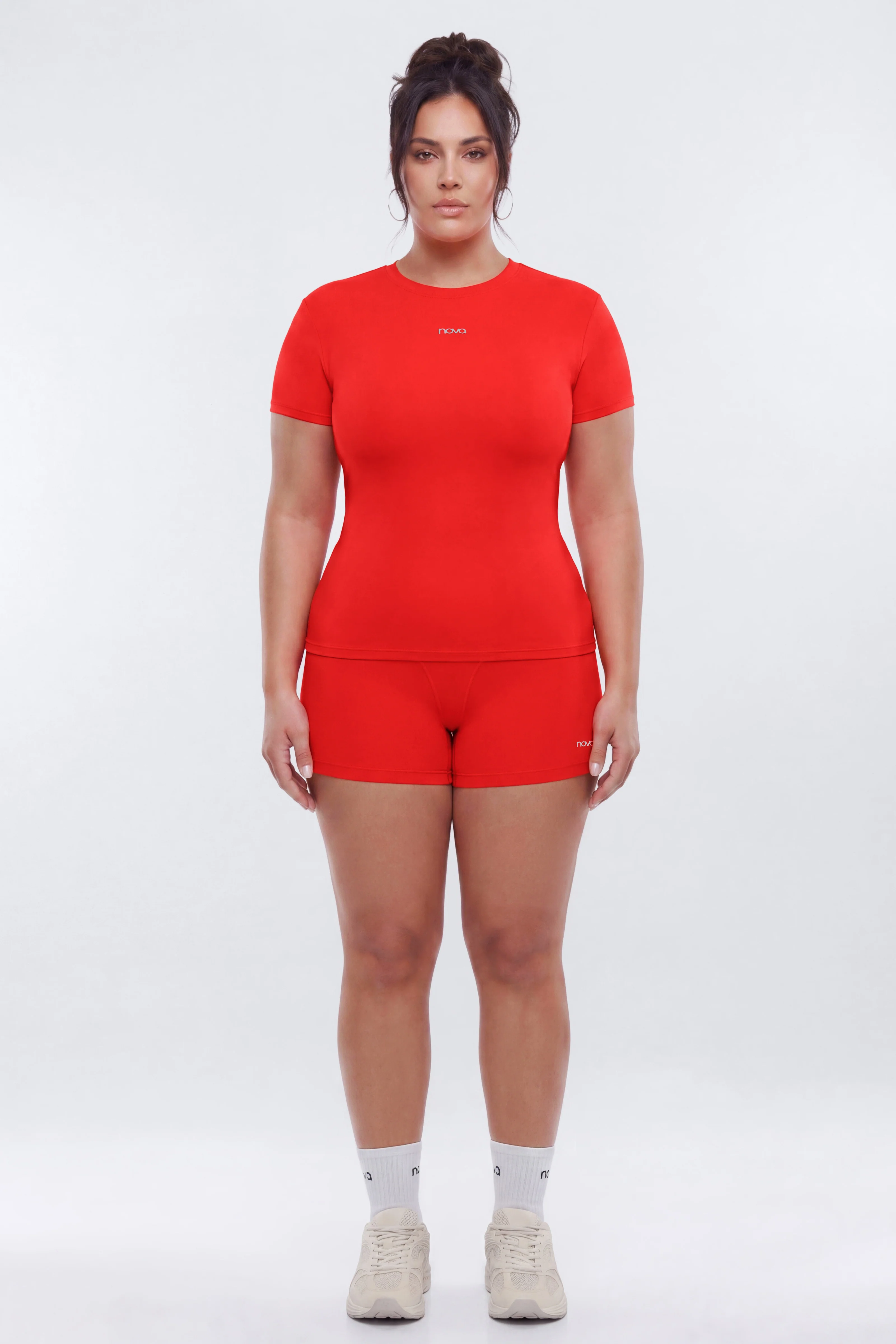 ProStretch™ Short Sleeve Sports Top - Red - Image 7