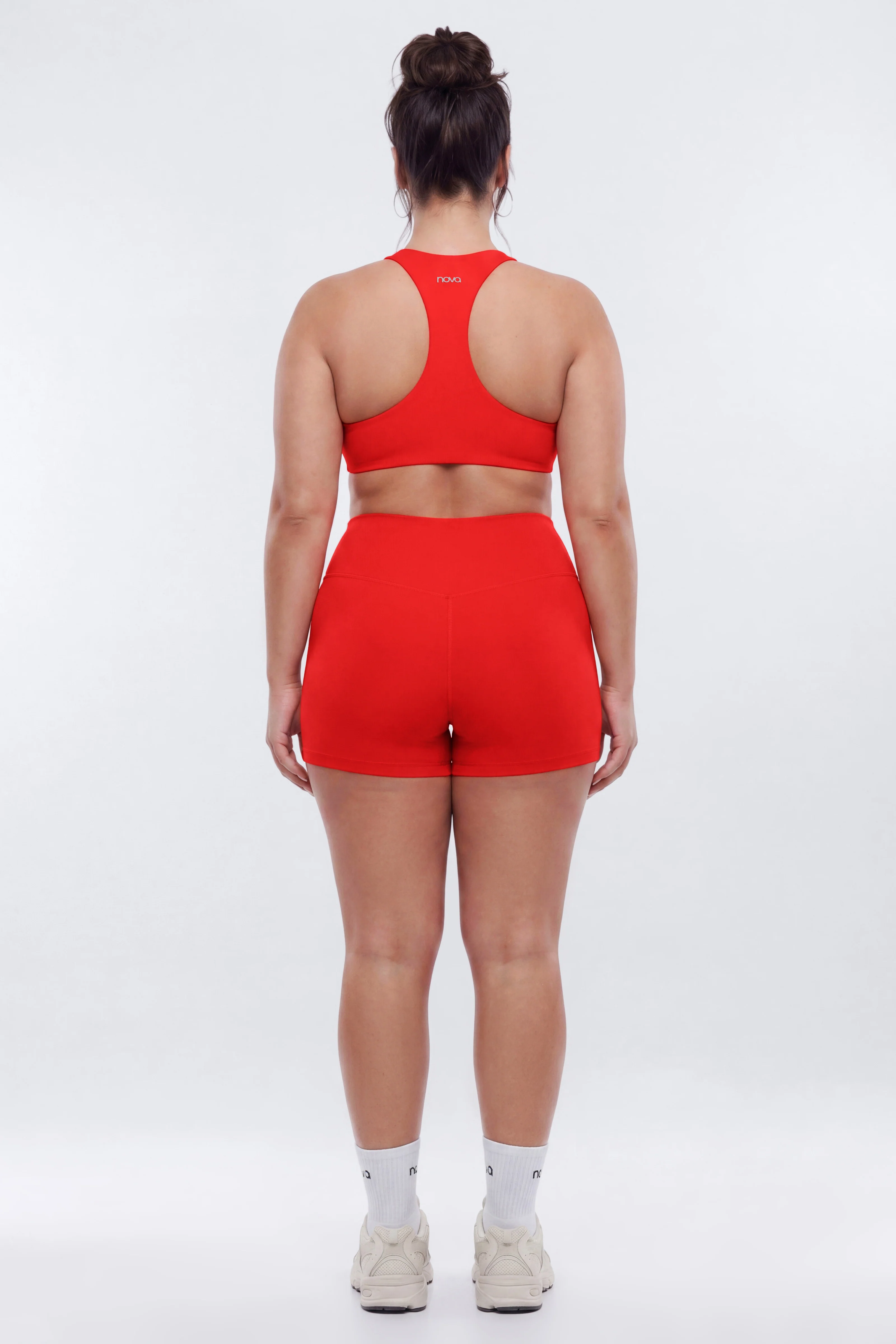 ProStretch™ Twist Front Sports Bra - Red - Image 8