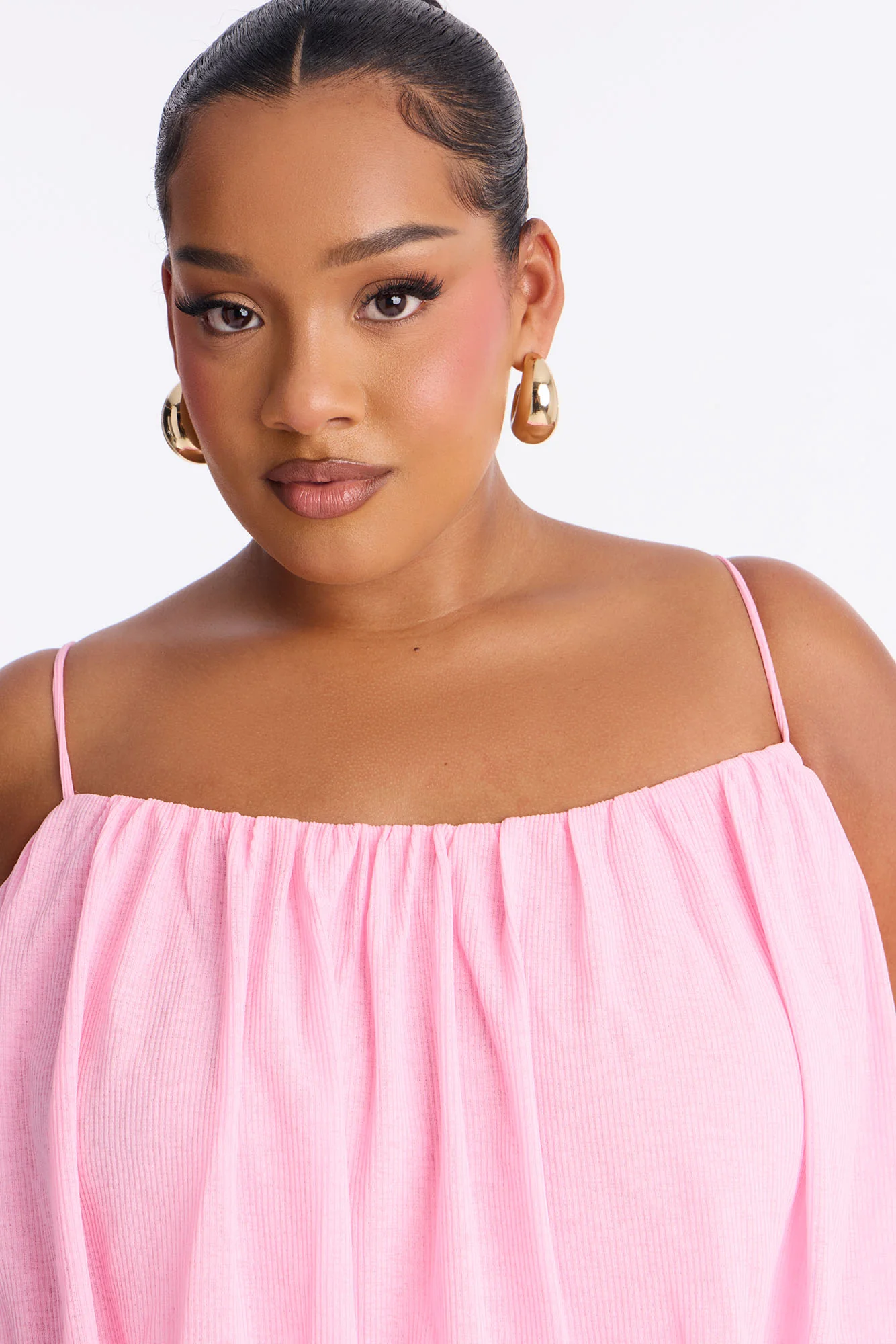 Quiet Confidence Flowy Maxi Dress - Bubblegum Pink - Image 7