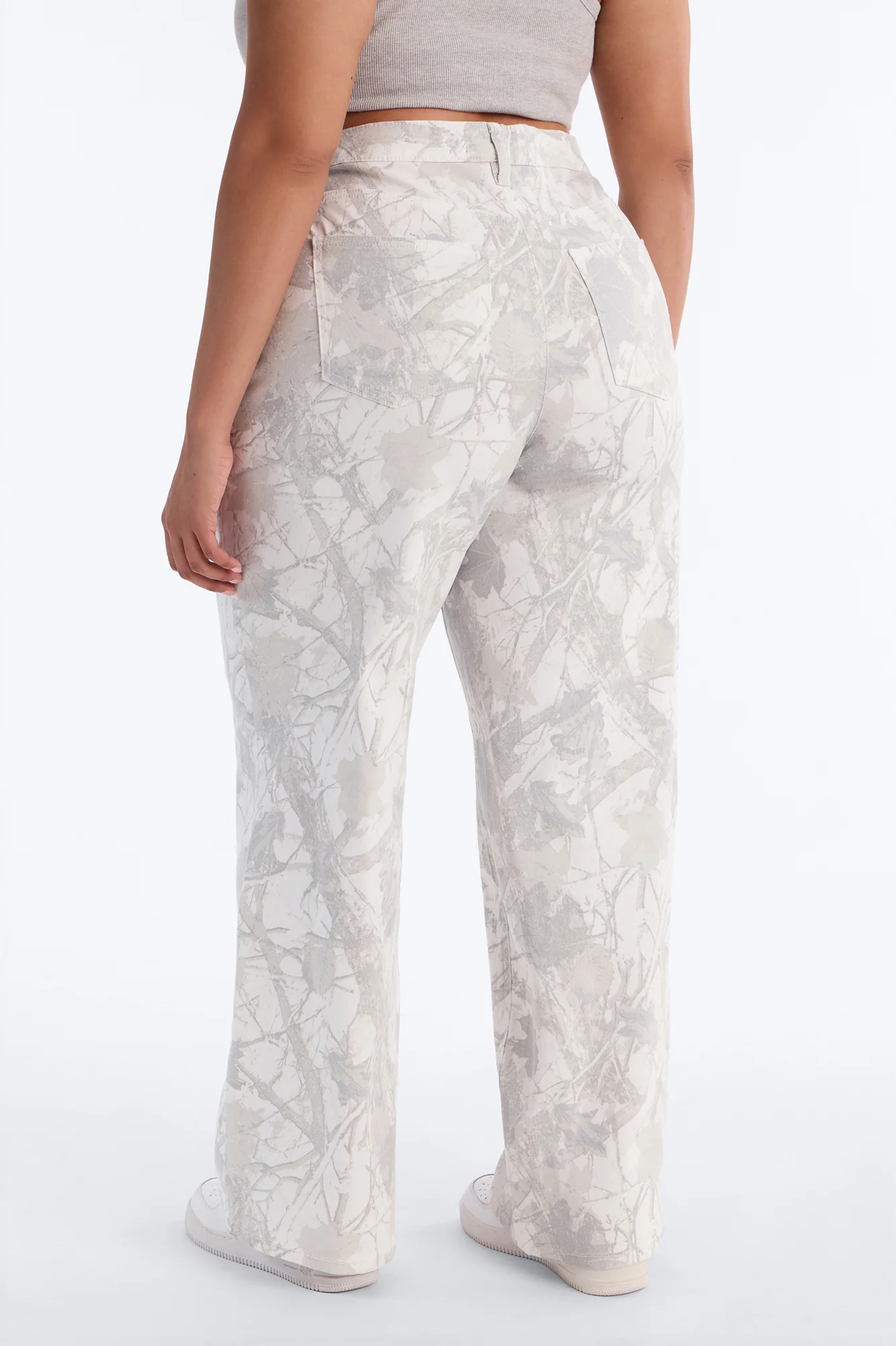 Raffi Mid Rise Camouflage Pant 33″ - Ivory/combo - Image 8
