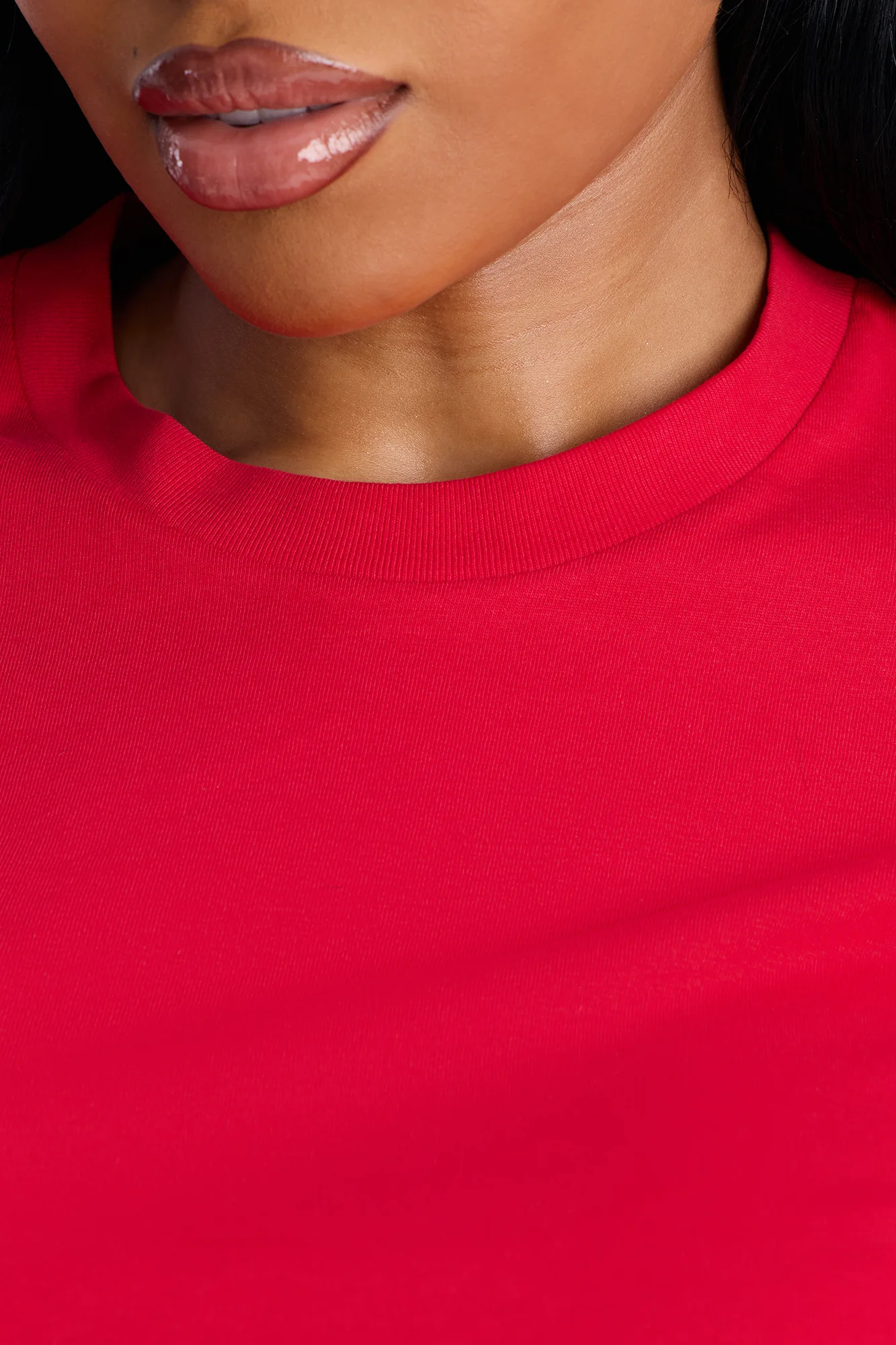 Random Tuesday Oversized T Shirt - Red - Image 3