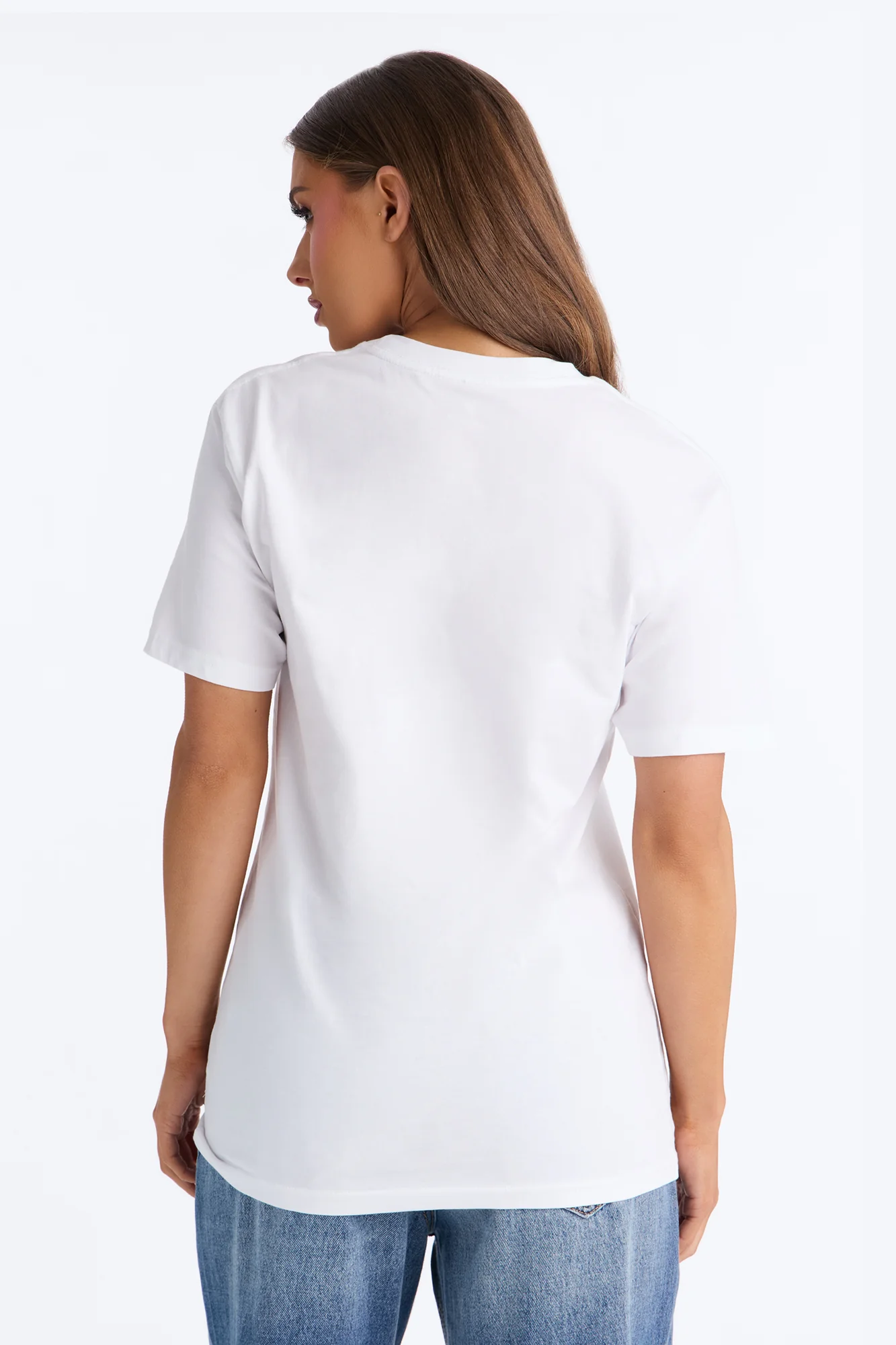 Random Tuesday Oversized T Shirt - White - Image 4