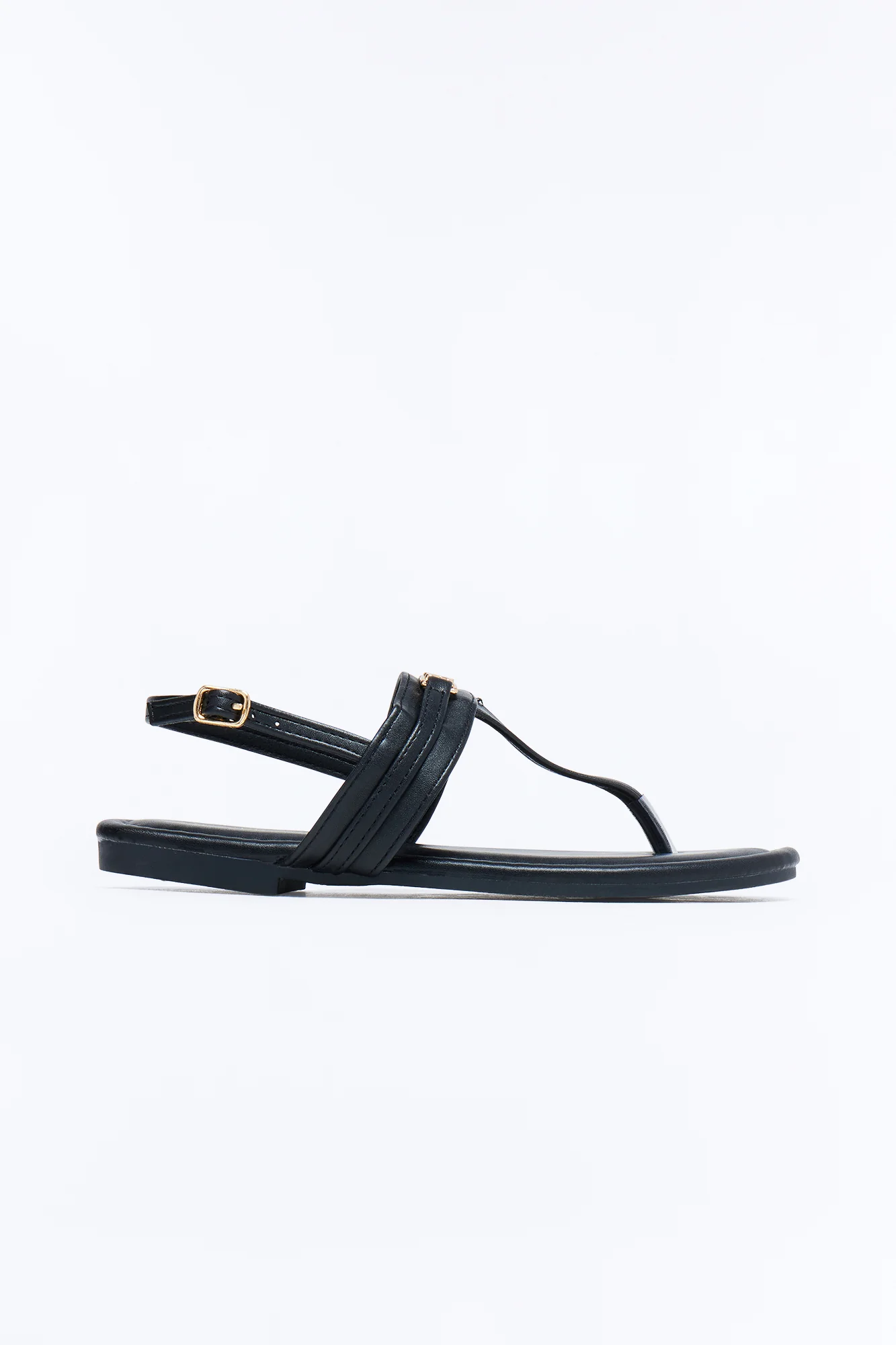 Rani Hardware Sandals - Black