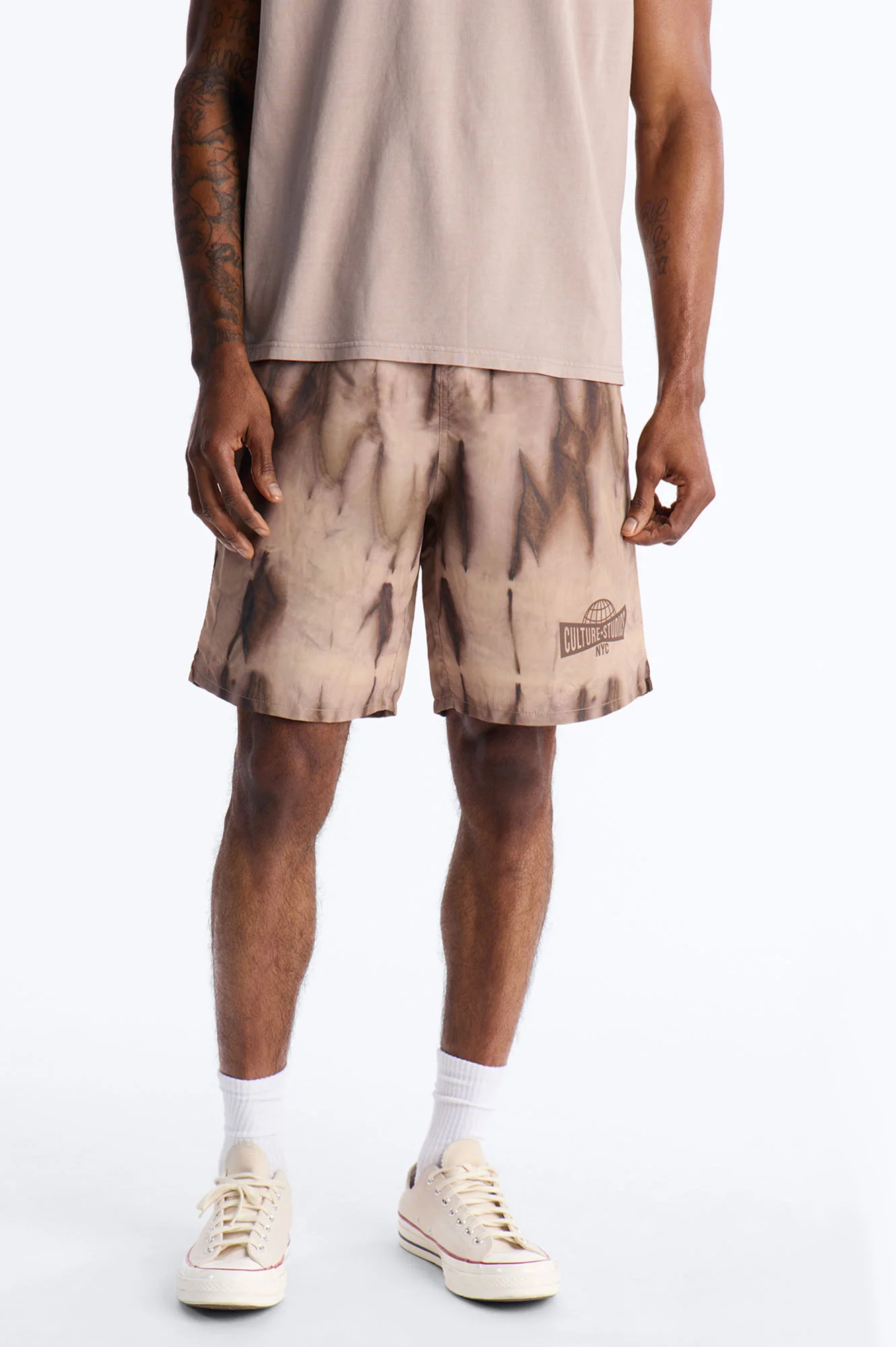 Relaxed Artificial View Short - Brown
