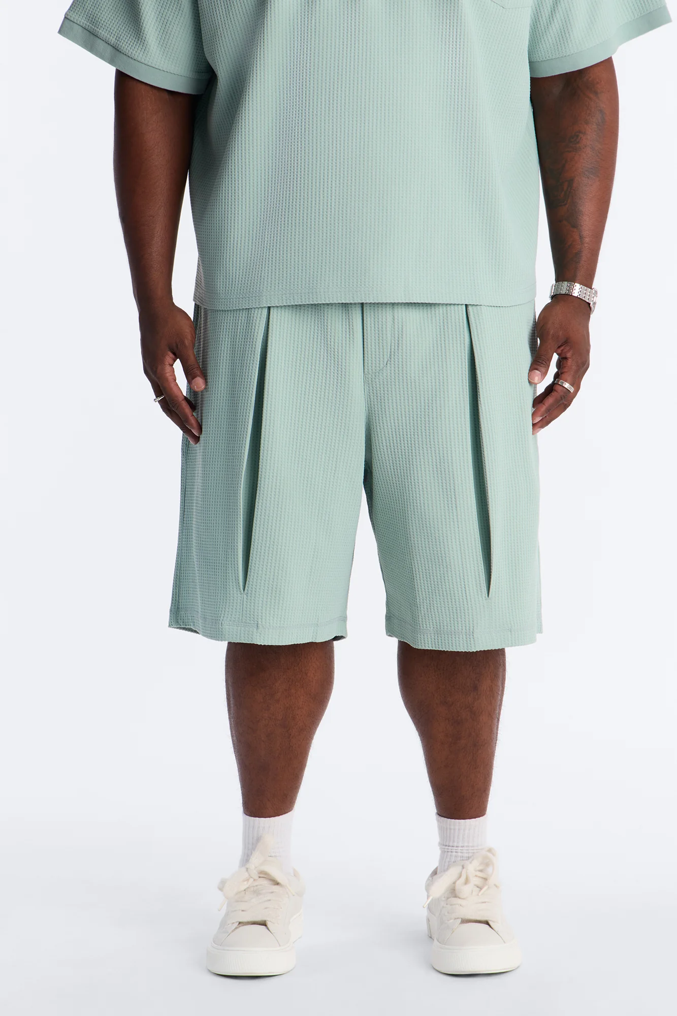 Relaxed Cedar Breeze Short - Mint - Image 5