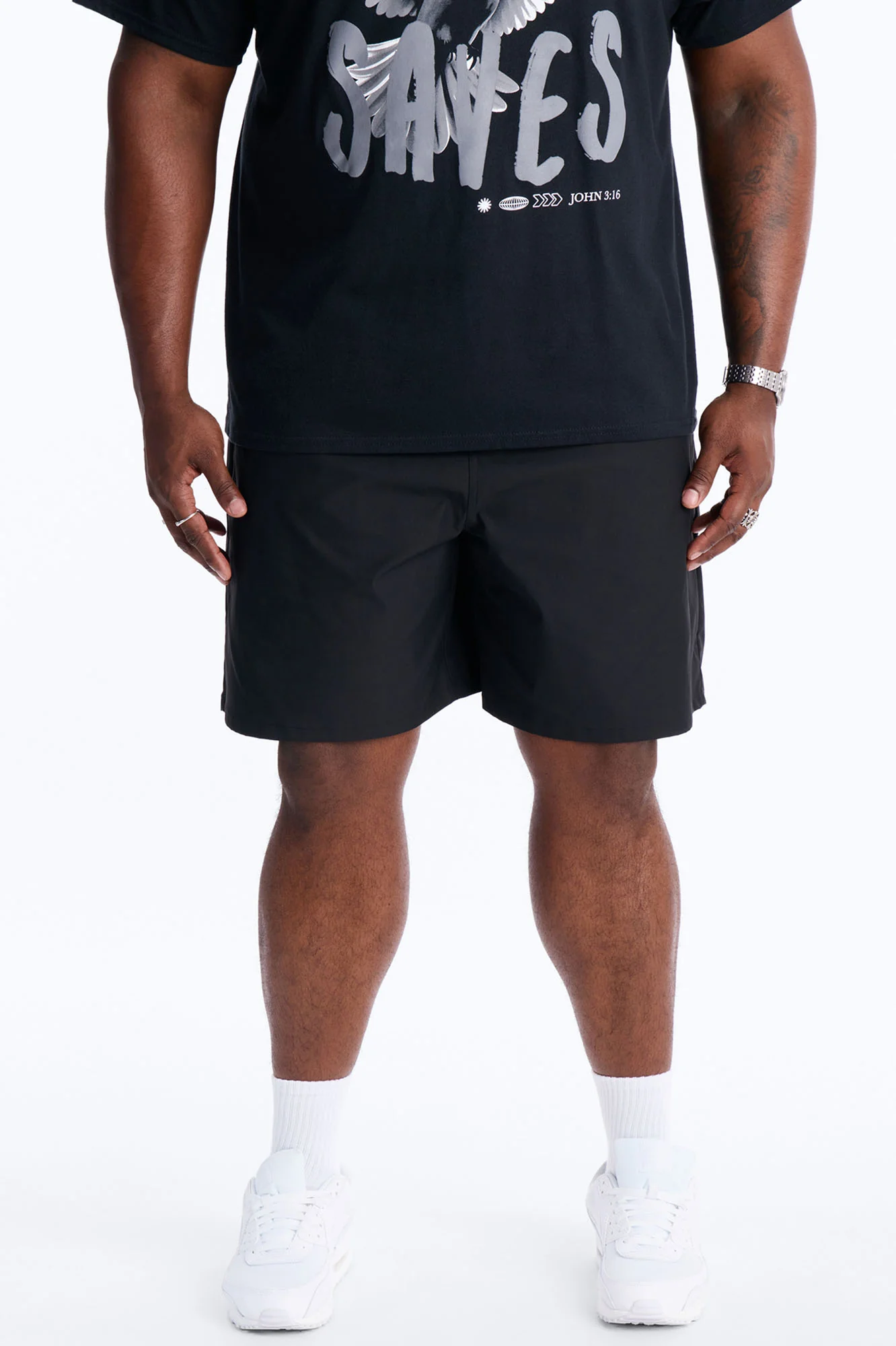 Relaxed City Relay Short - Black - Image 6