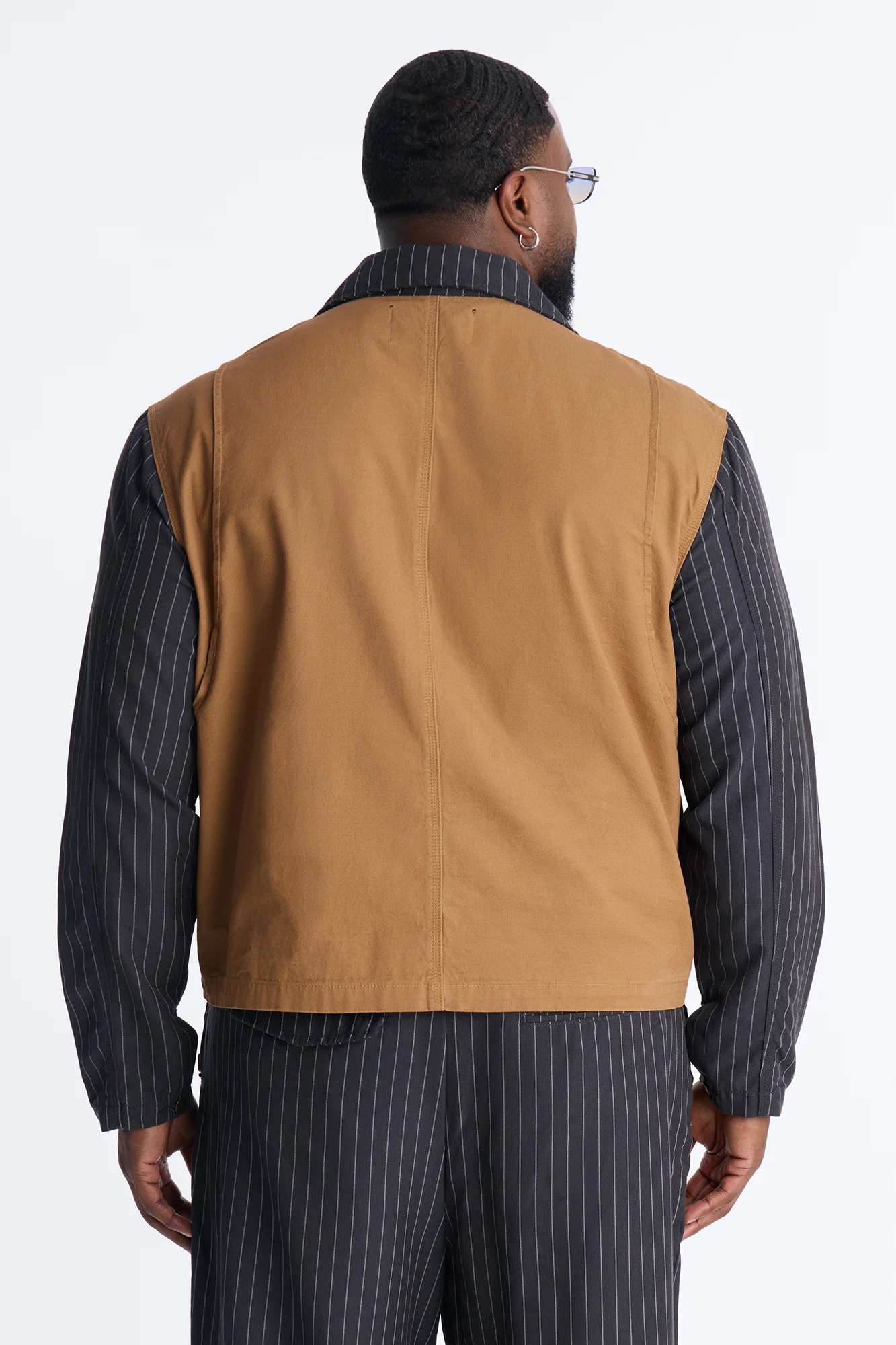 Relaxed Creators Studio Shirt Jacket - Tan - Image 8