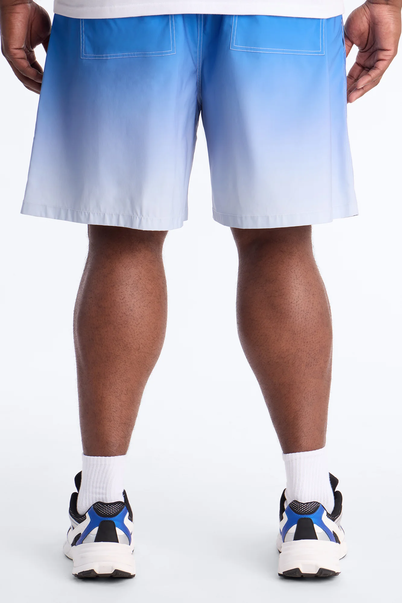Relaxed Fade Away Ombre Short - Blue - Image 10