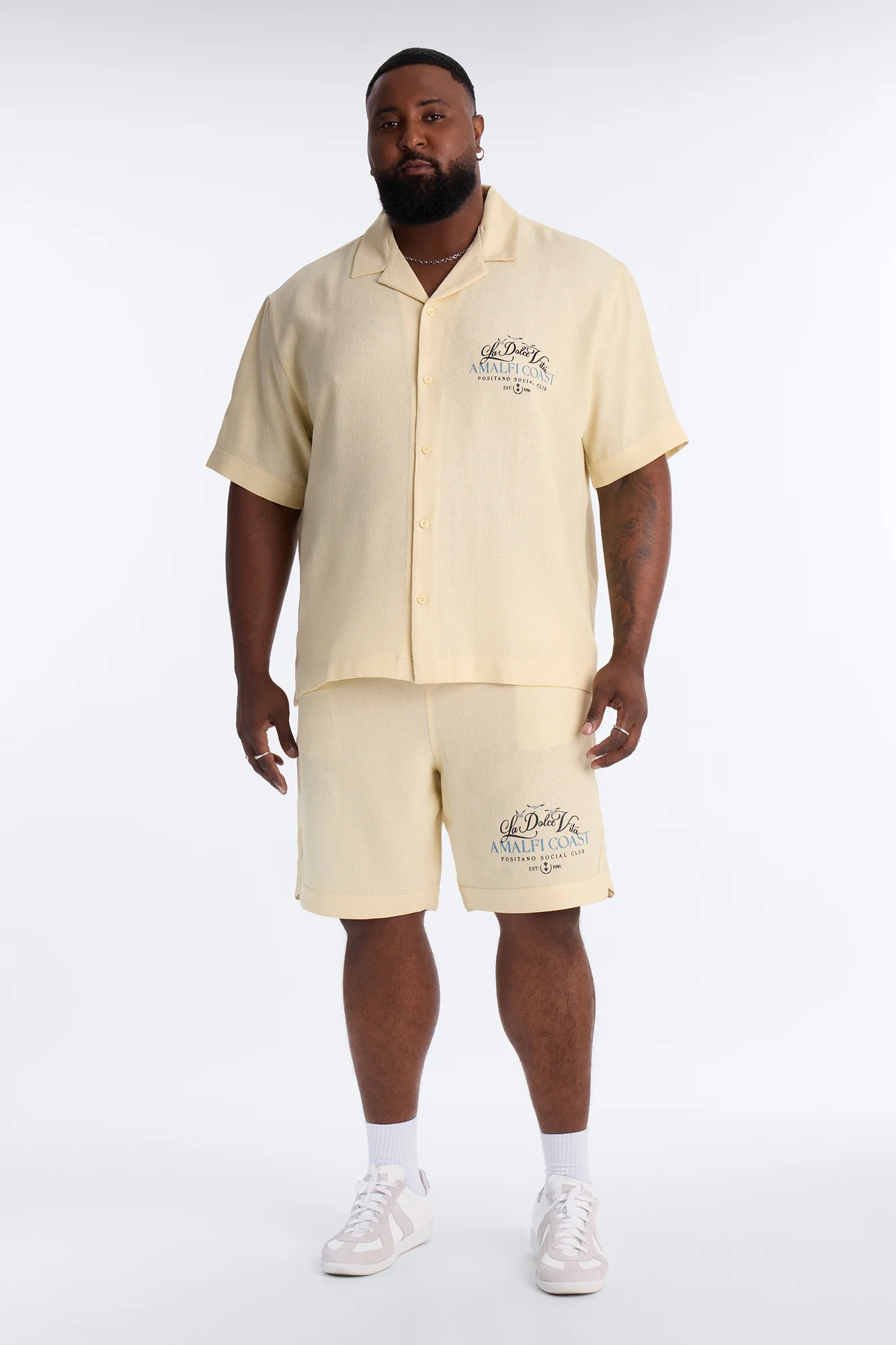 Relaxed La Dolce Vita Short - Butter Yellow - Image 6