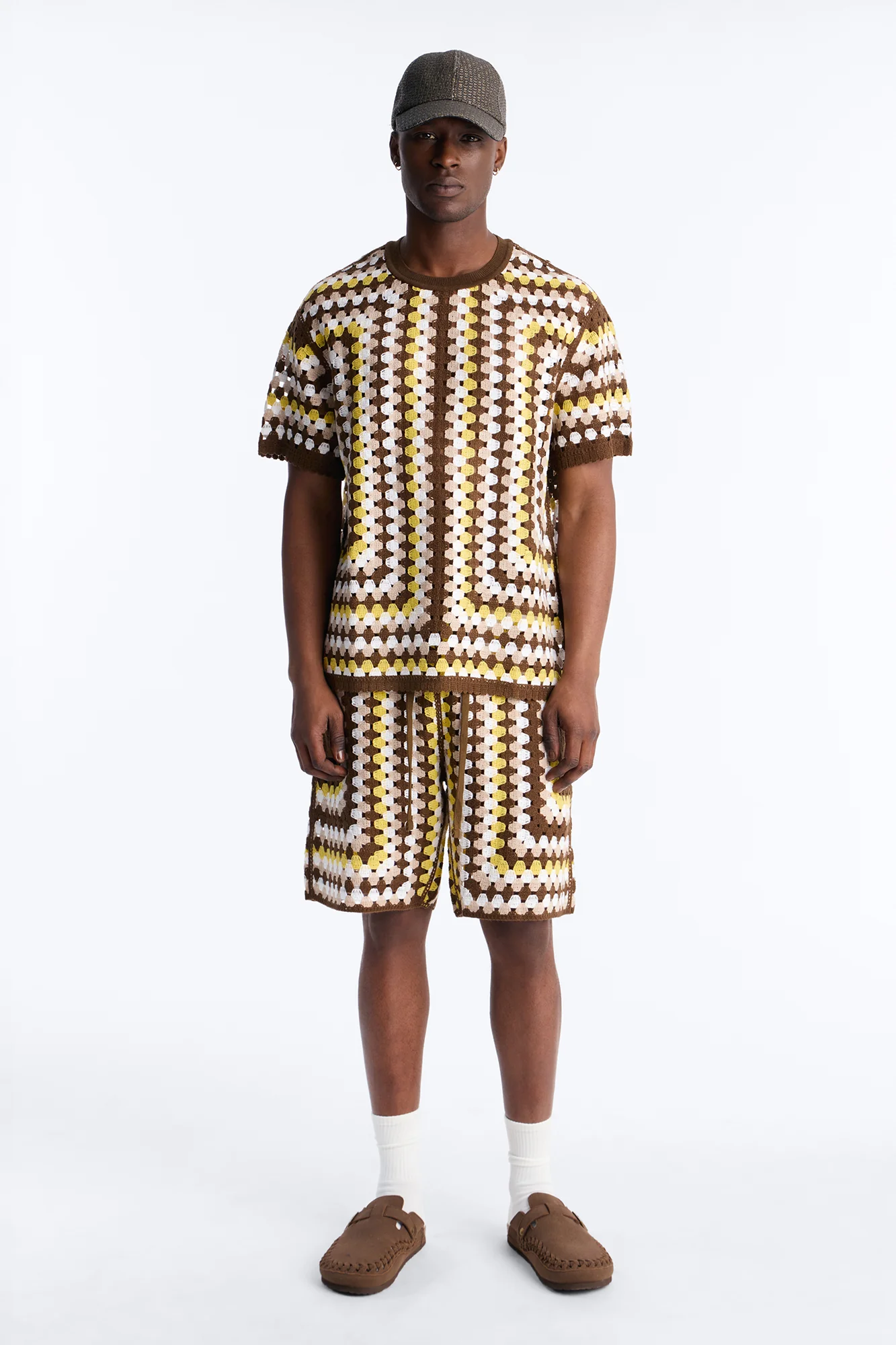 Relaxed Menorca Crochet Short - Multi Color - Image 2