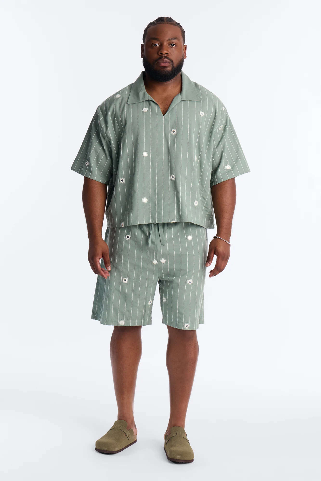 Relaxed Mirror Mirage Polo - Olive - Image 6