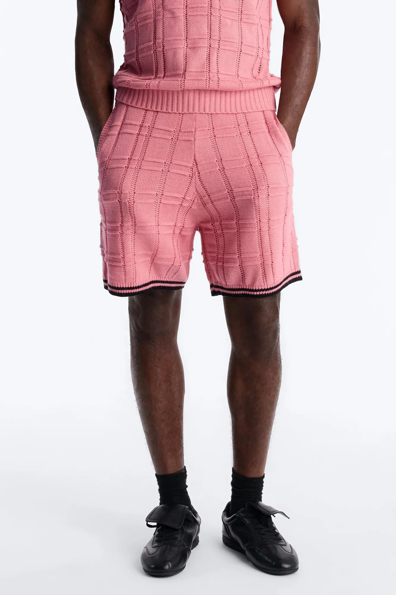 Relaxed Riviera Knit Short - Pink